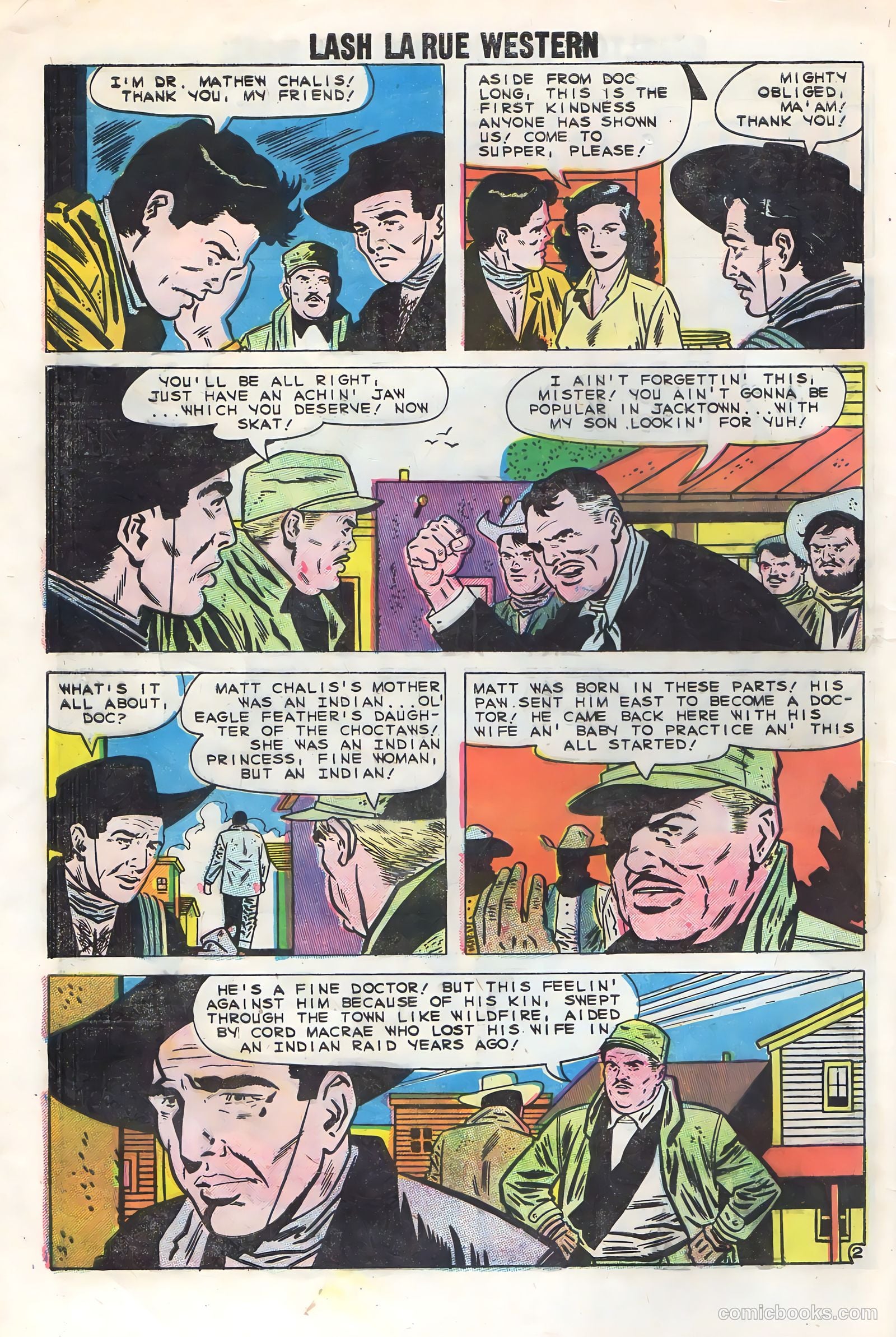 Lash Larue Western #75 (1959) — page 4 of 36