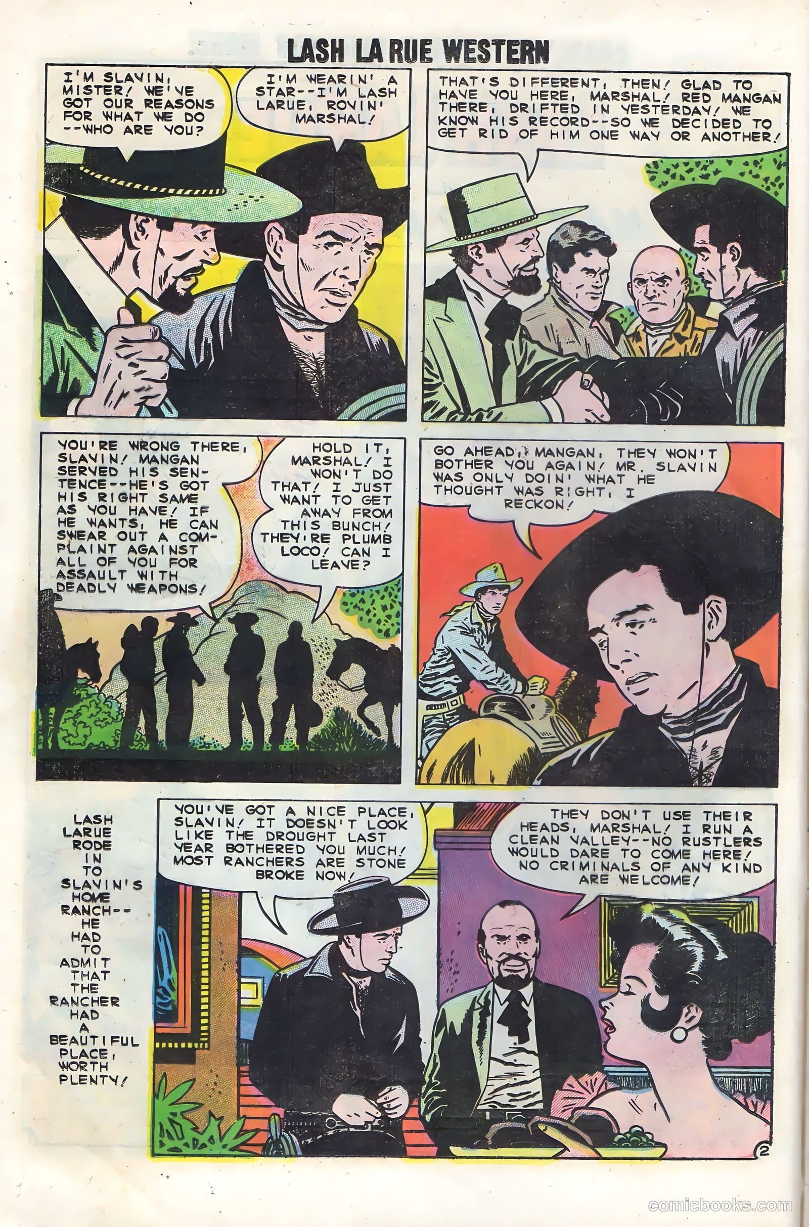 Lash Larue Western #75 (1959) — page 12 of 36