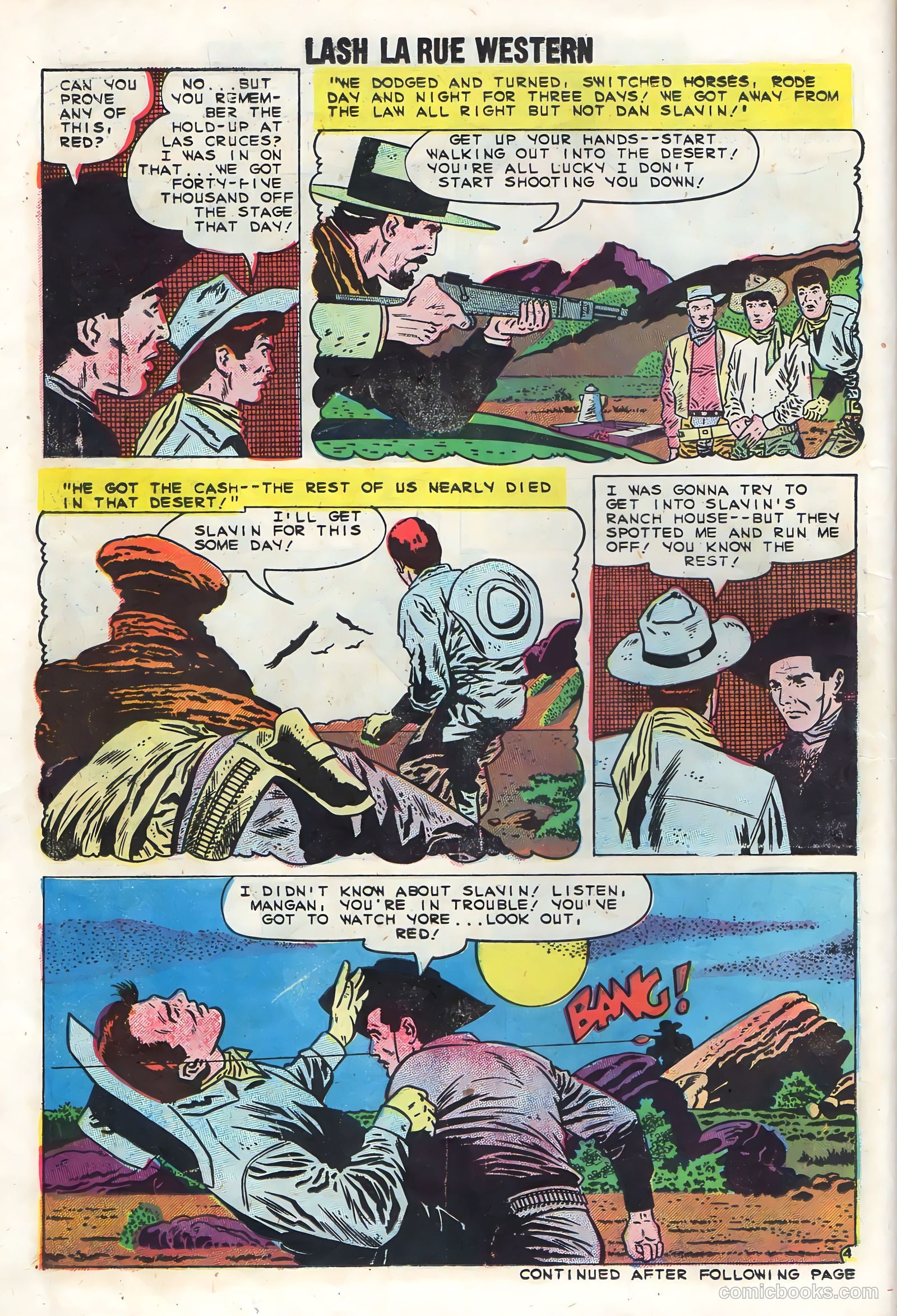 Lash Larue Western #75 (1959) — page 14 of 36