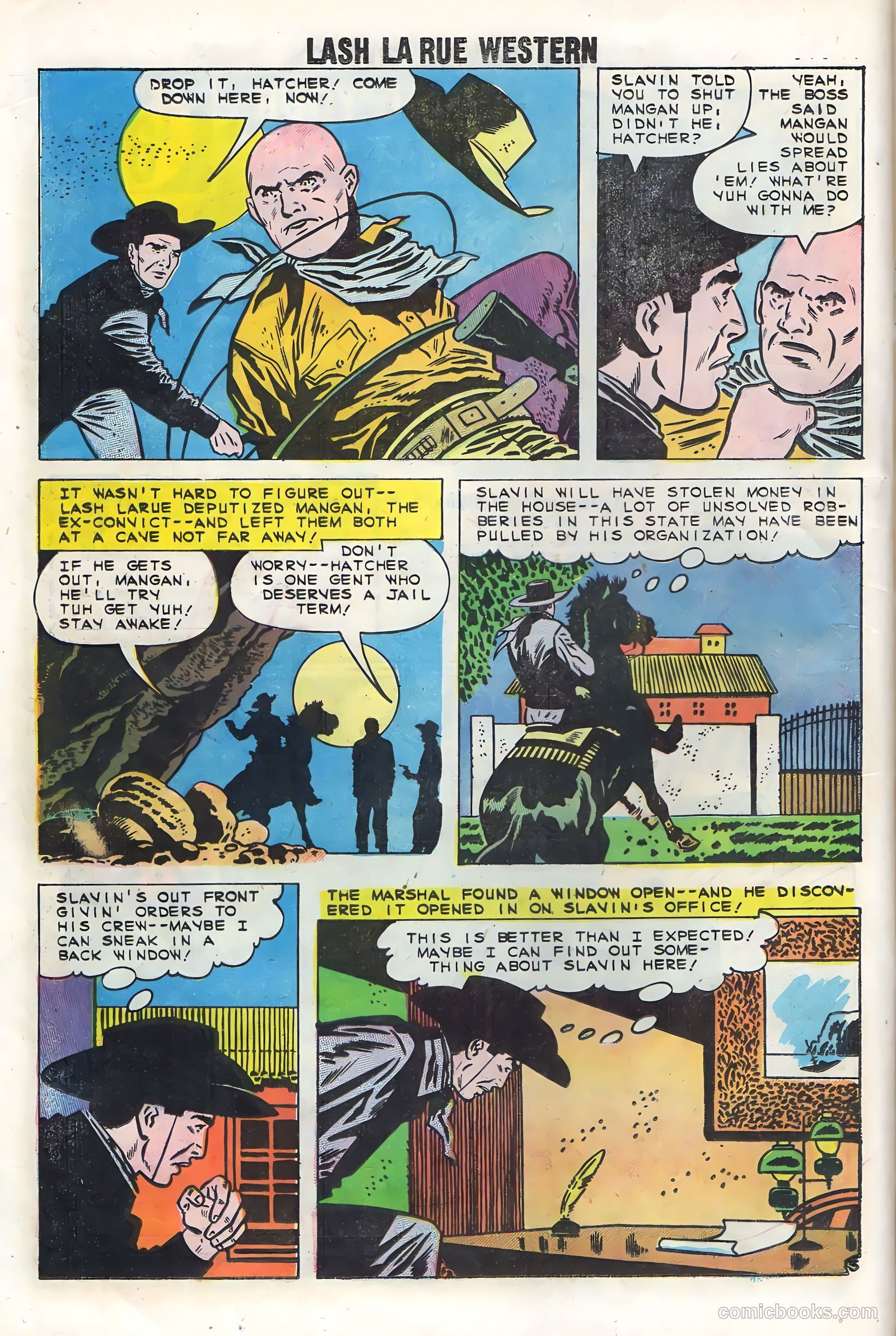 Lash Larue Western #75 (1959) — page 16 of 36