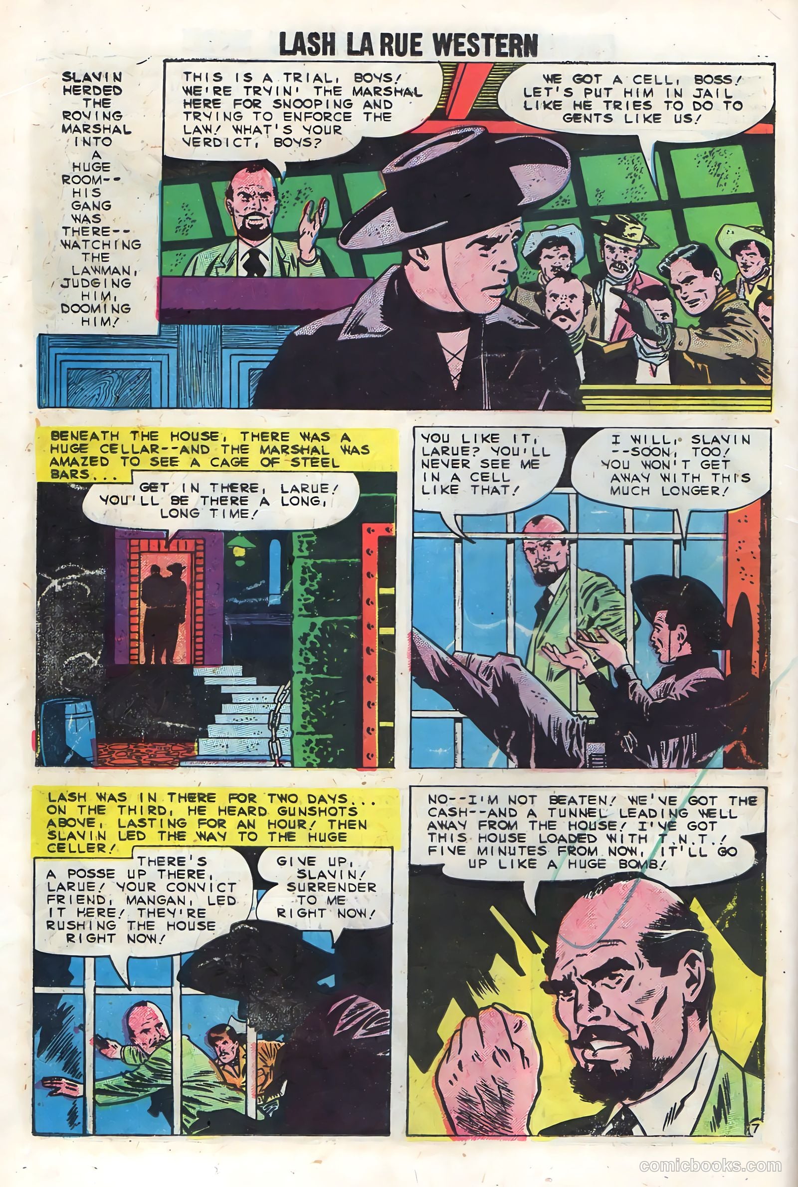 Lash Larue Western #75 (1959) — page 18 of 36