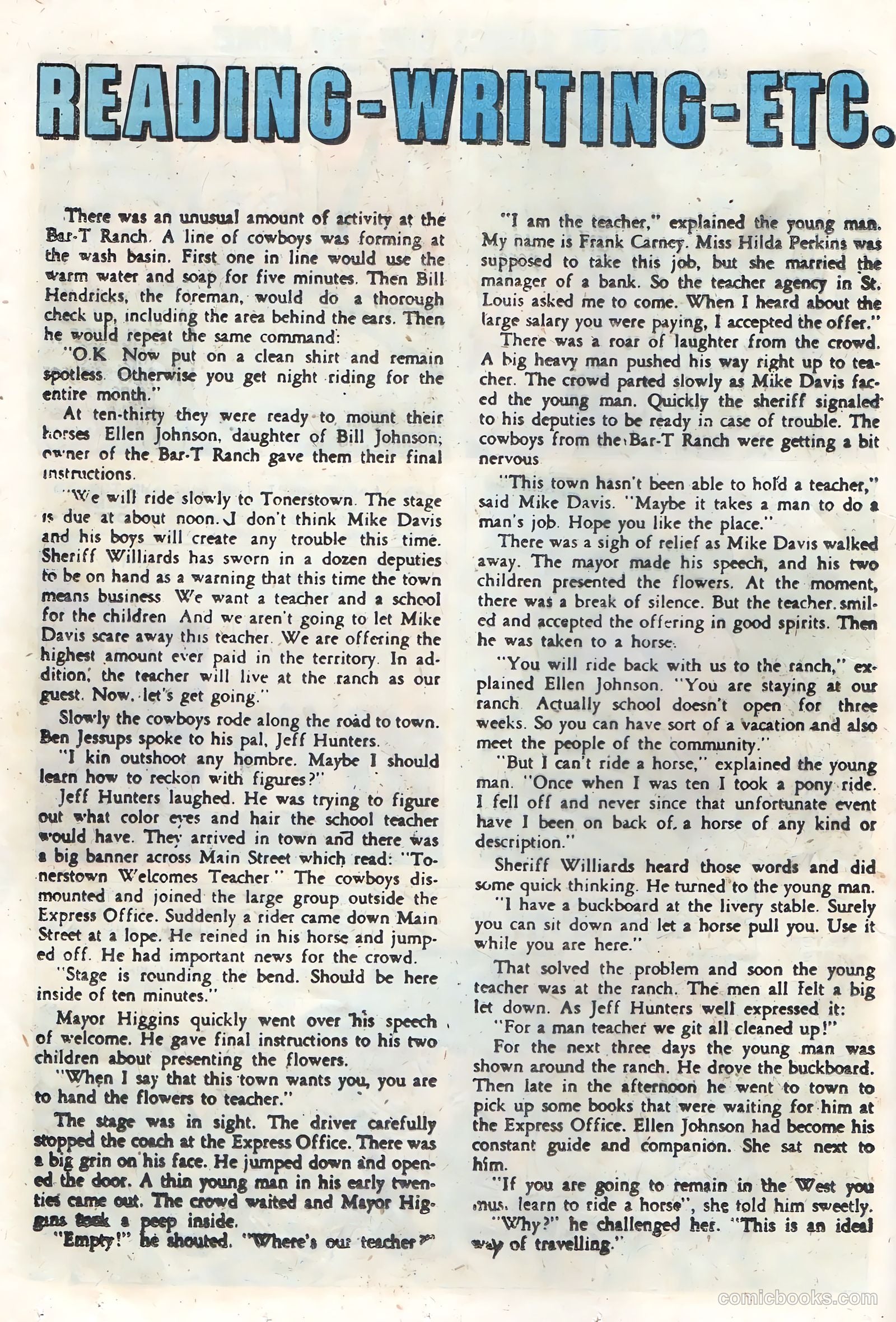Lash Larue Western #75 (1959) — page 20 of 36