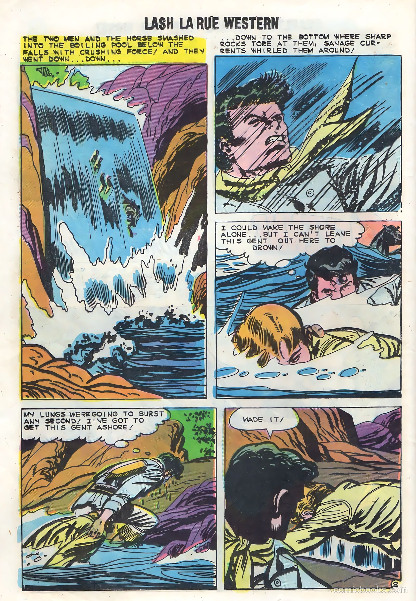 Lash Larue Western #75 (1959) — page 24 of 36