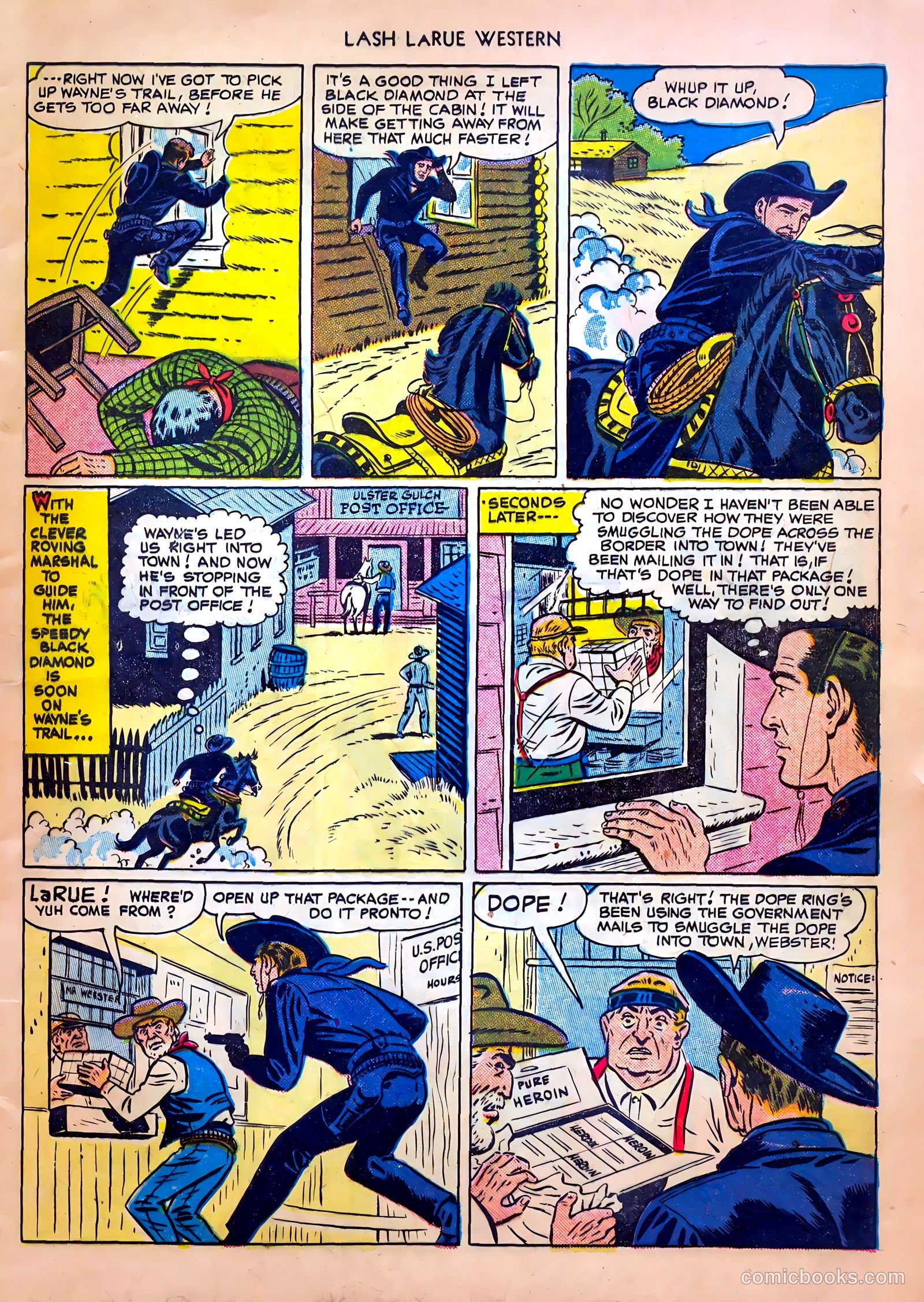 Lash LaRue Western #8 (1950) — page 5 of 52