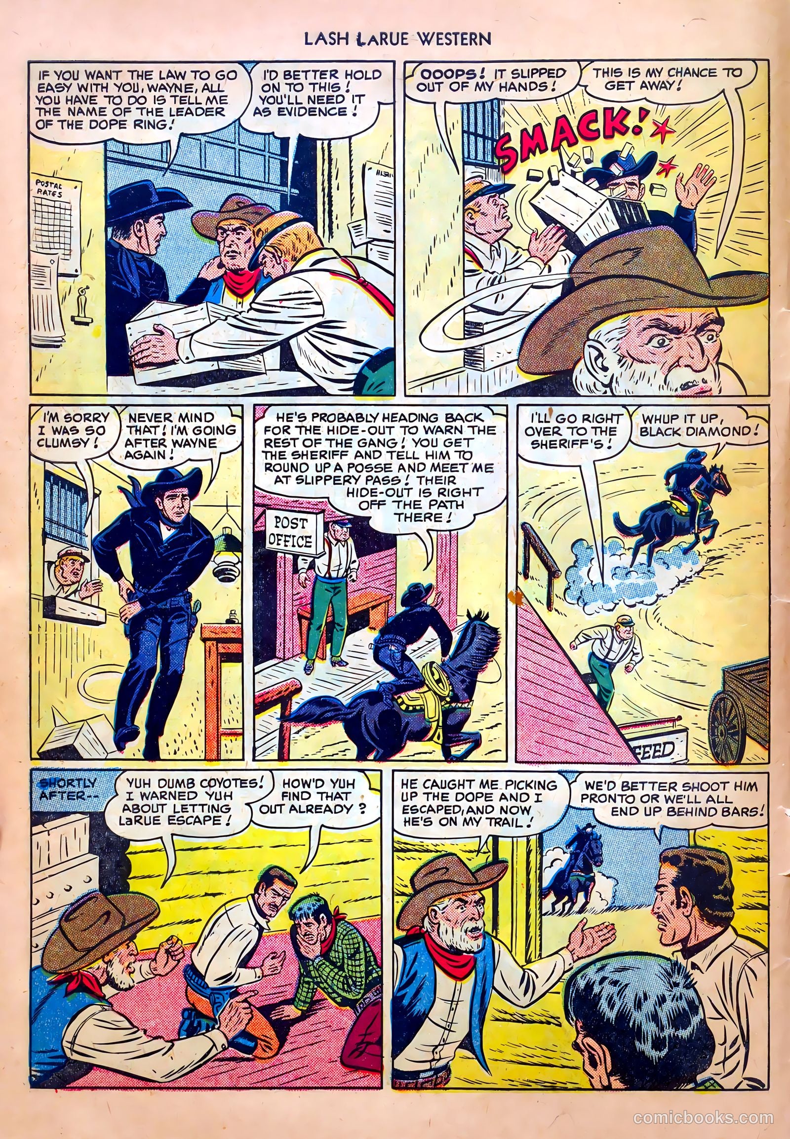 Lash LaRue Western #8 (1950) — page 6 of 52
