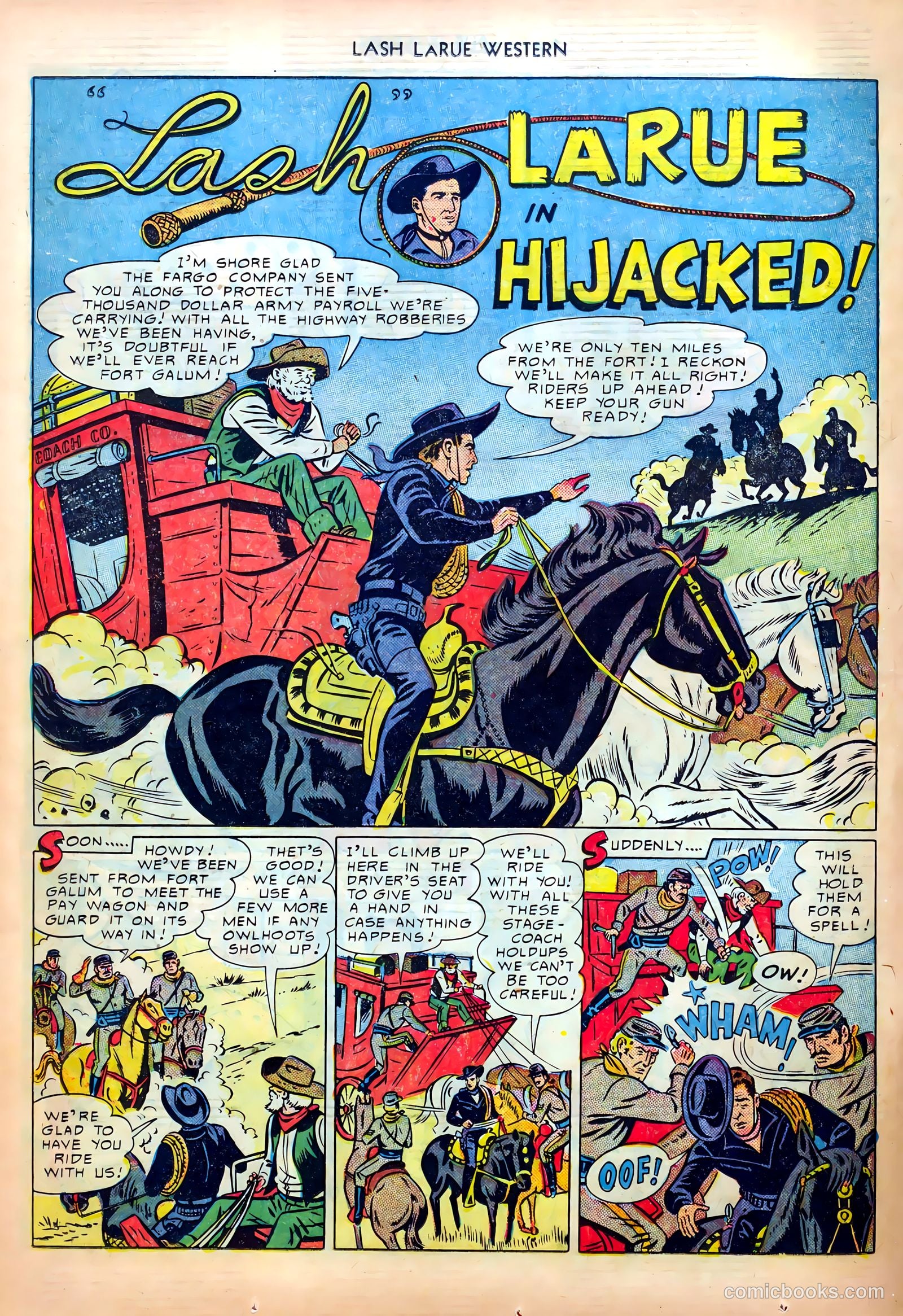 Lash LaRue Western #8 (1950) — page 26 of 52