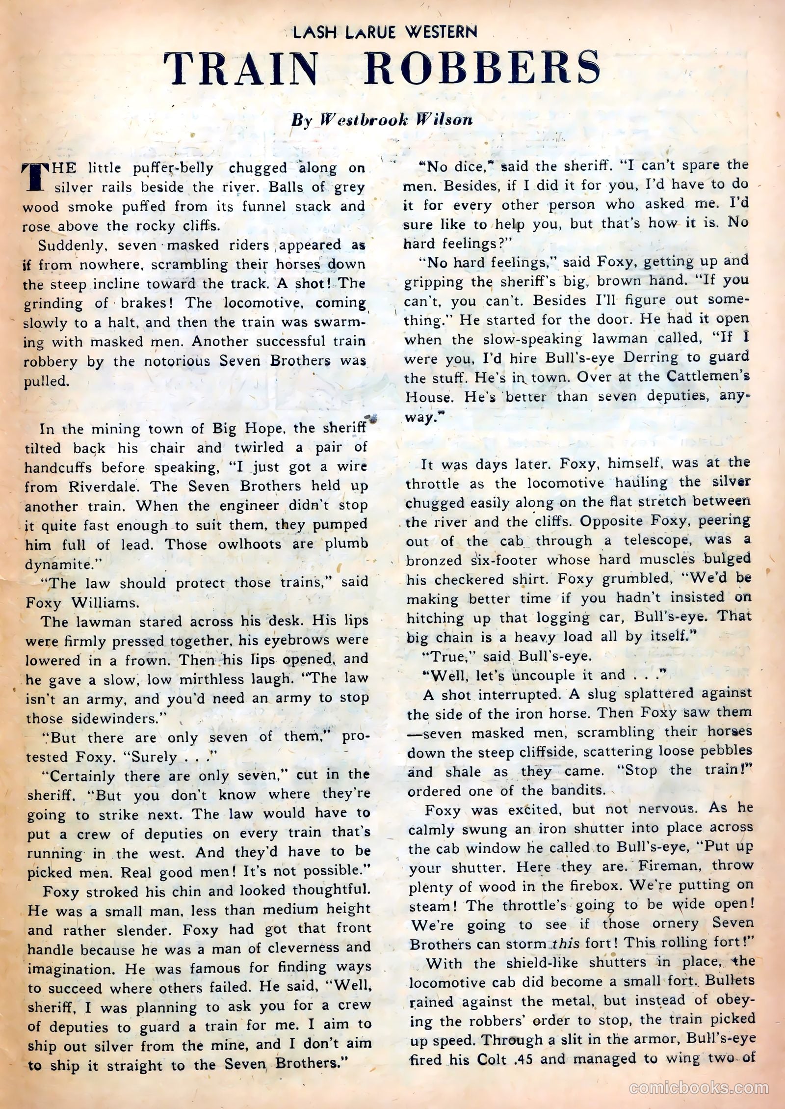 Lash LaRue Western #8 (1950) — page 33 of 52