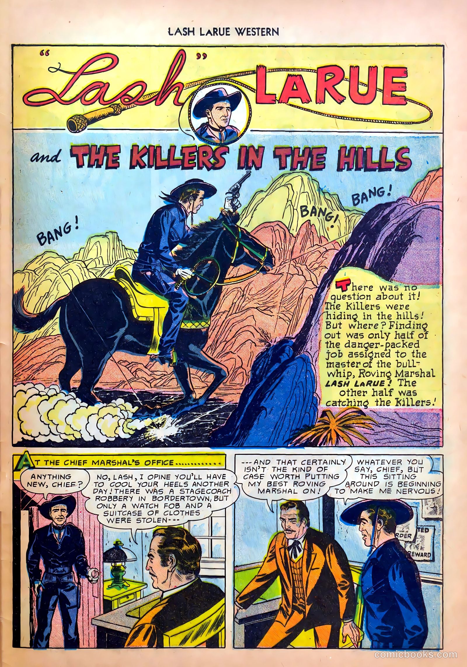 Lash LaRue Western #8 (1950) — page 41 of 52