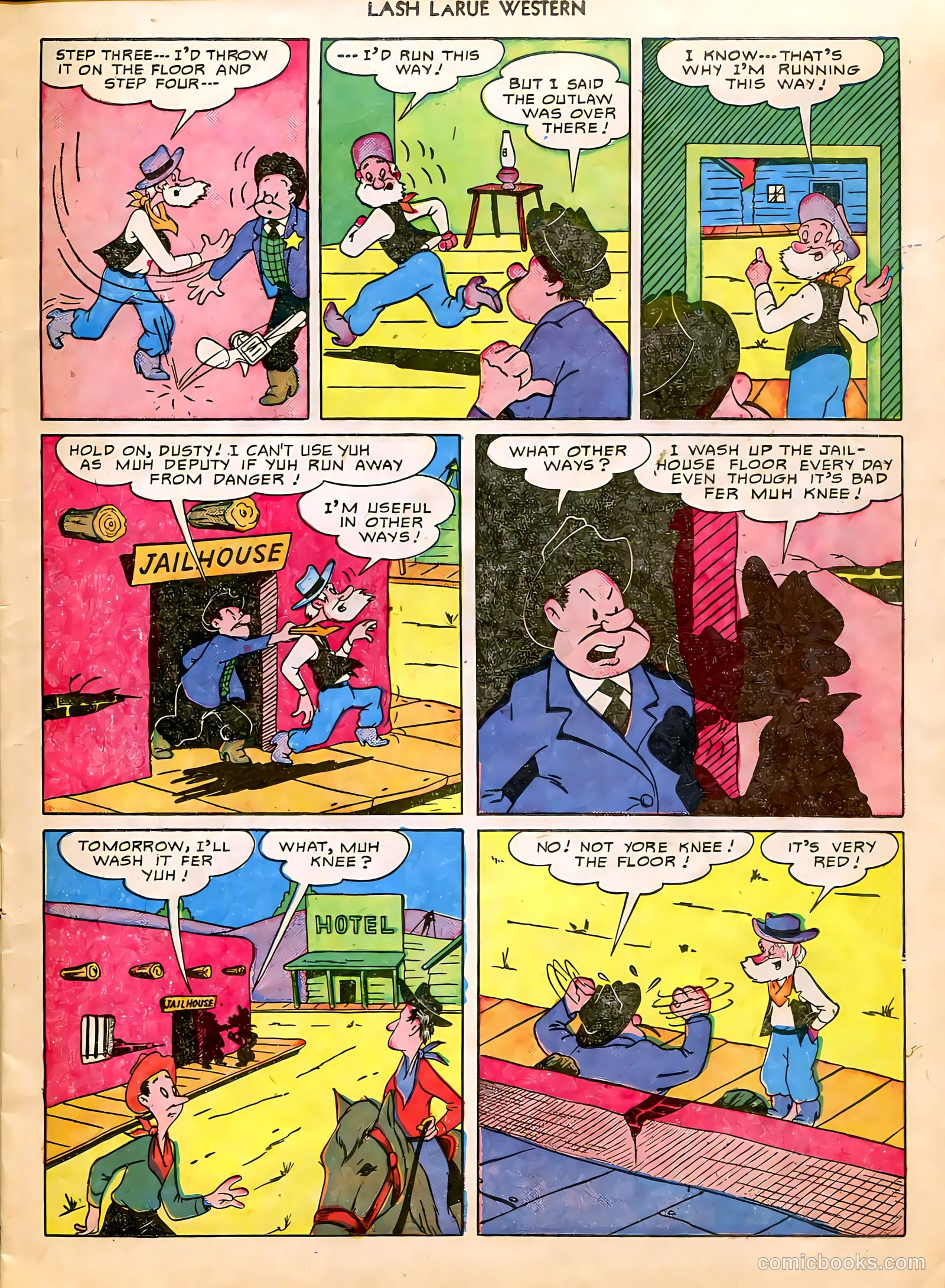 Lash LaRue Western #9 (1950) — page 11 of 36