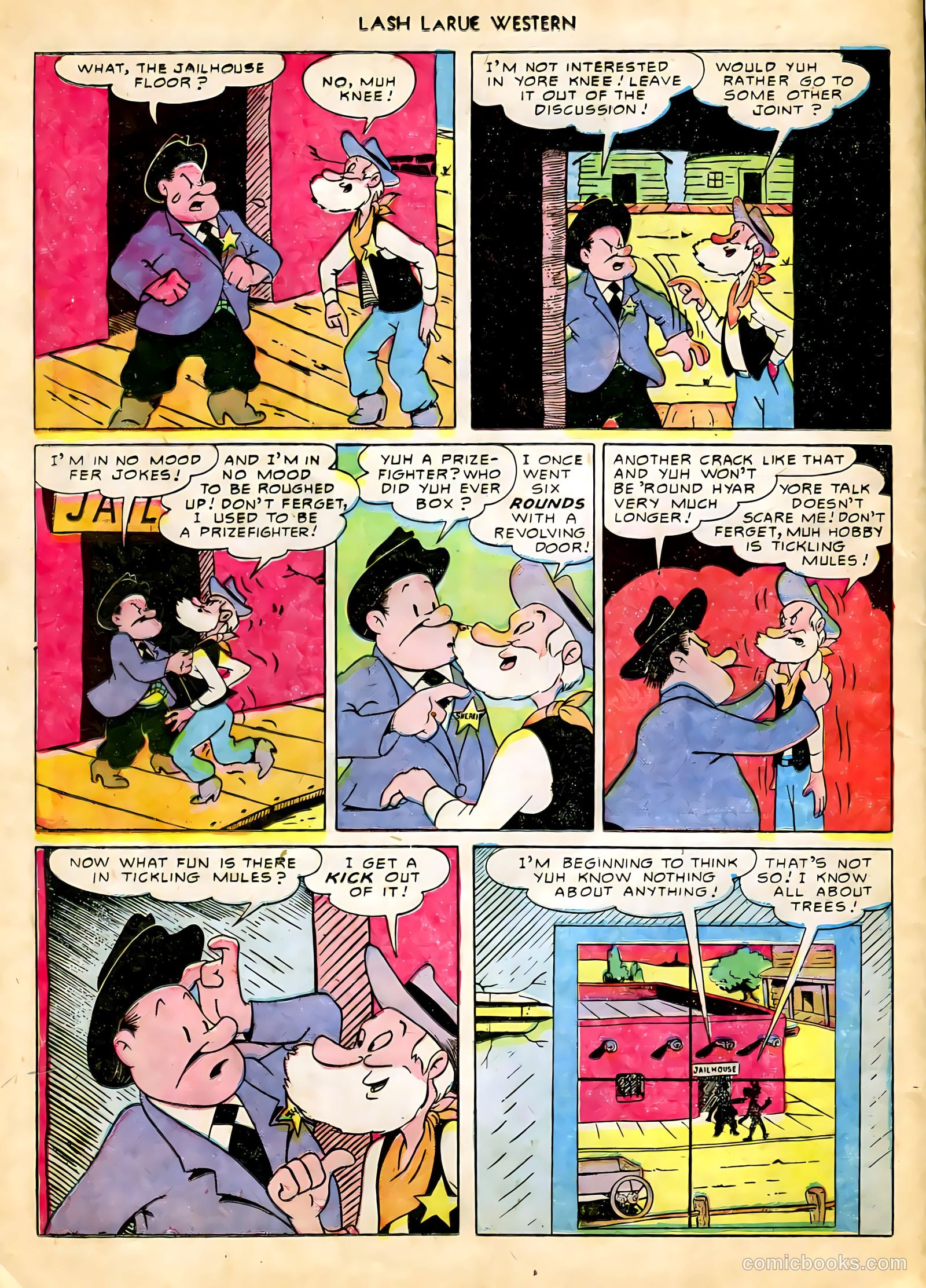 Lash LaRue Western #9 (1950) — page 12 of 36