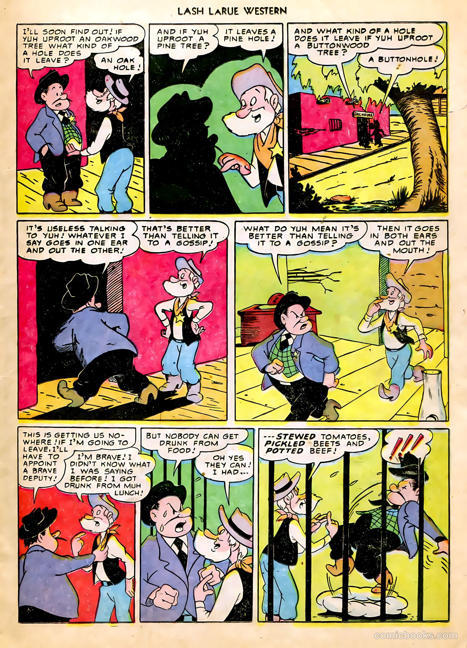 Lash LaRue Western #9 (1950) — page 13 of 36
