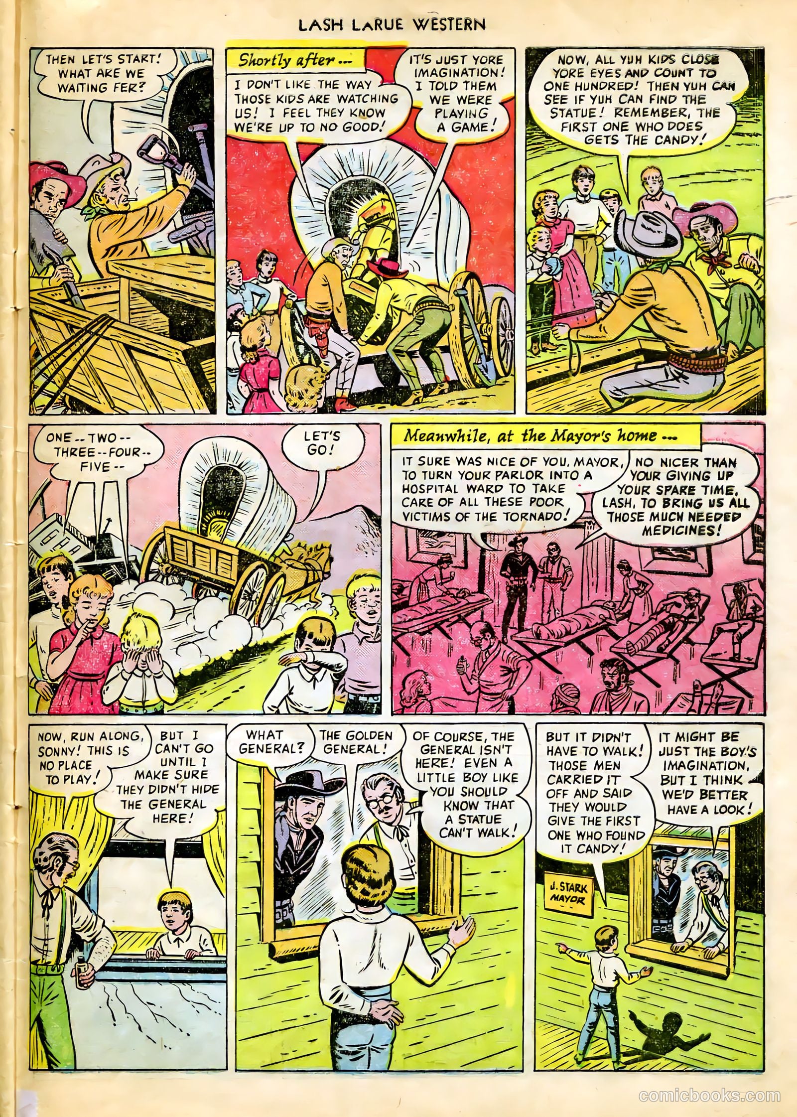 Lash LaRue Western #9 (1950) — page 29 of 36