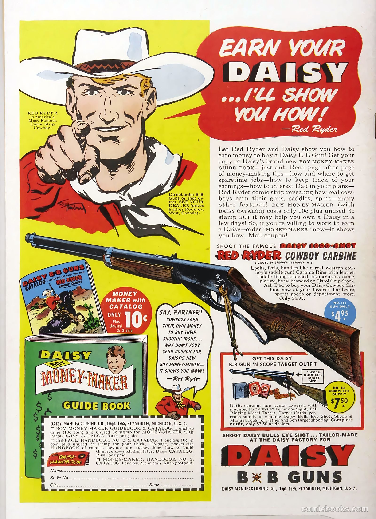 Lash LaRue Western #9 (1950) — page 36 of 36