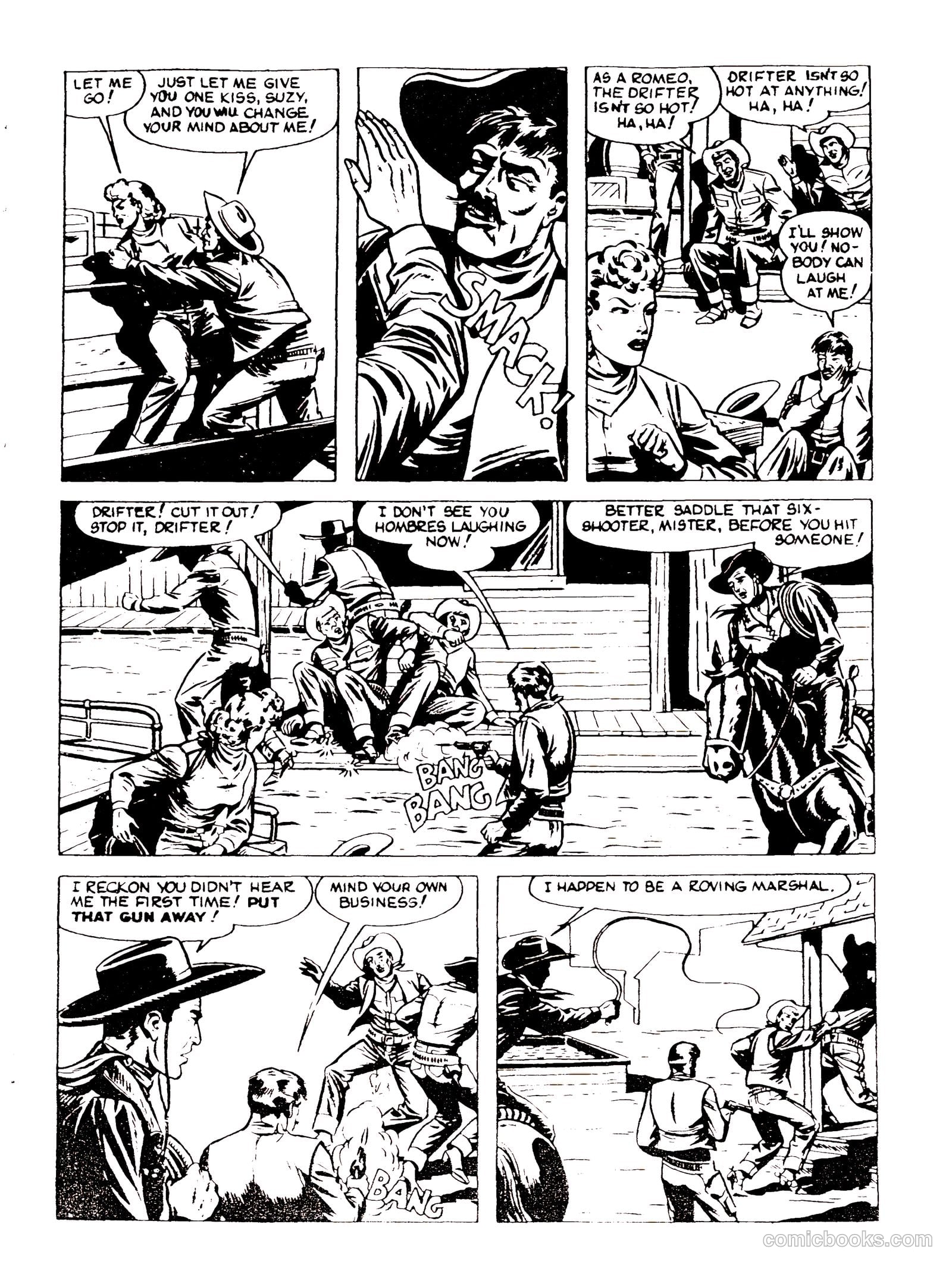 Lash Larue Western #92 (1954) — page 3 of 29
