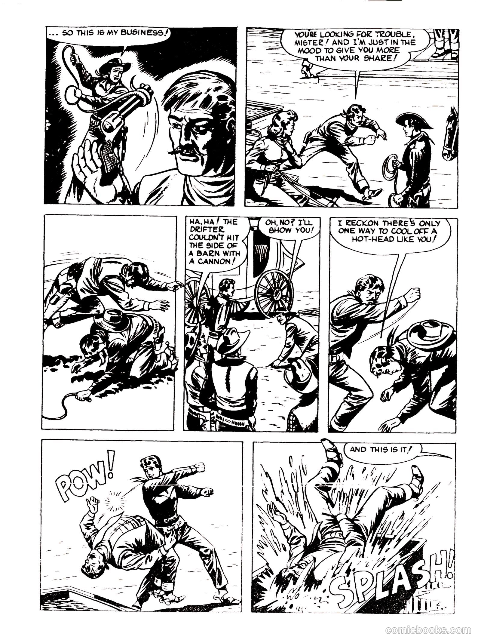 Lash Larue Western #92 (1954) — page 4 of 29