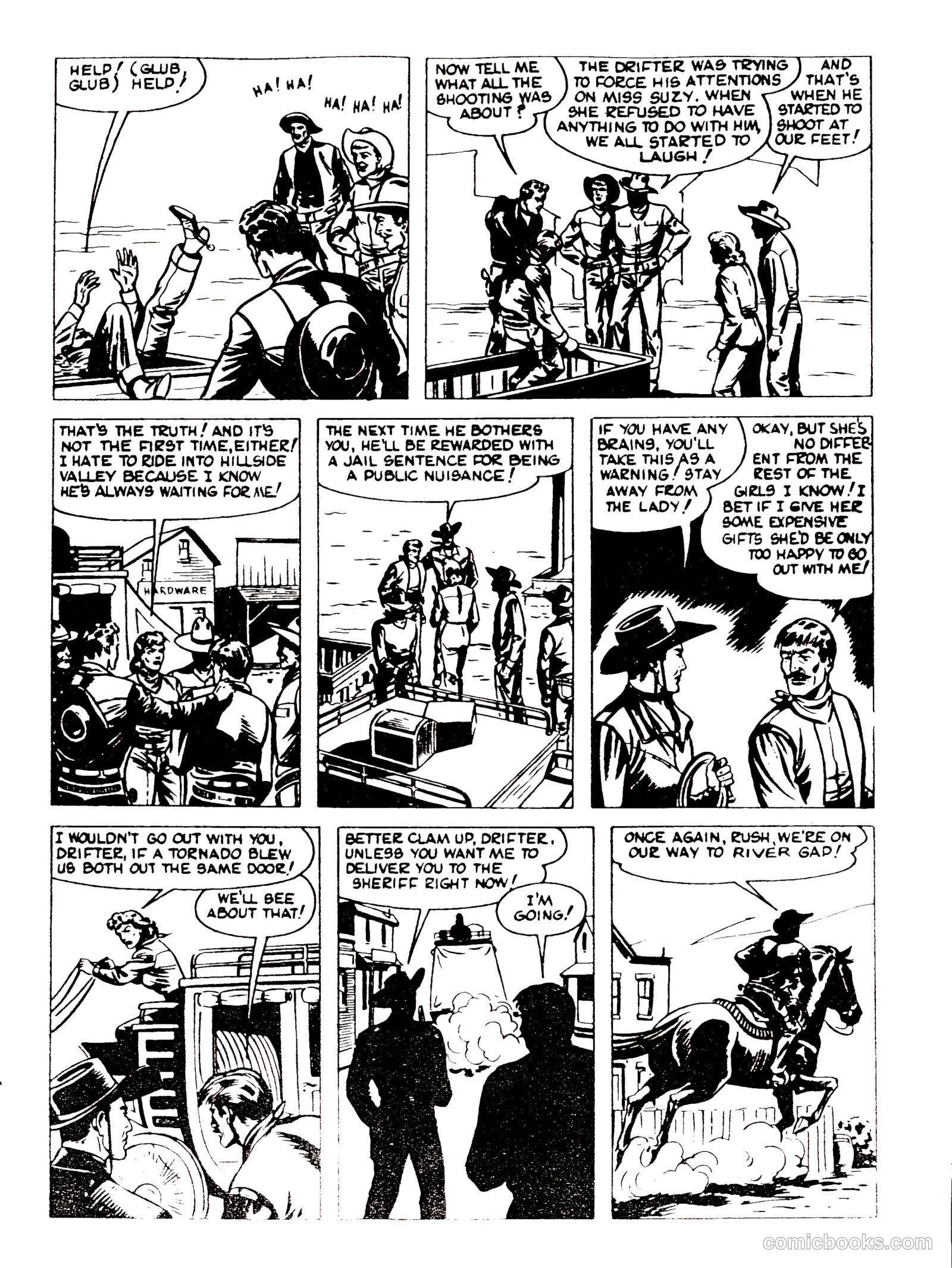 Lash Larue Western #92 (1954) — page 5 of 29