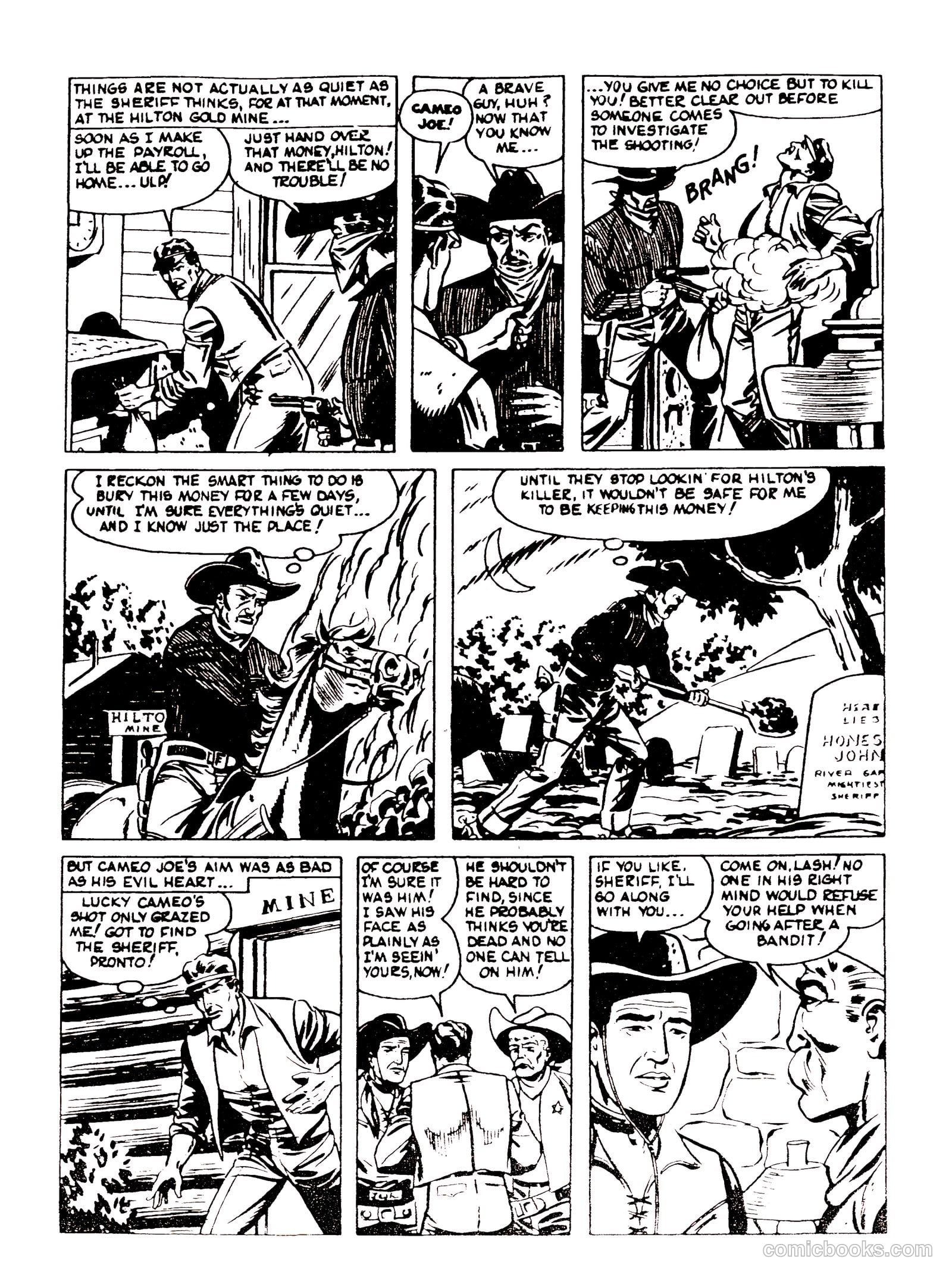 Lash Larue Western #92 (1954) — page 7 of 29