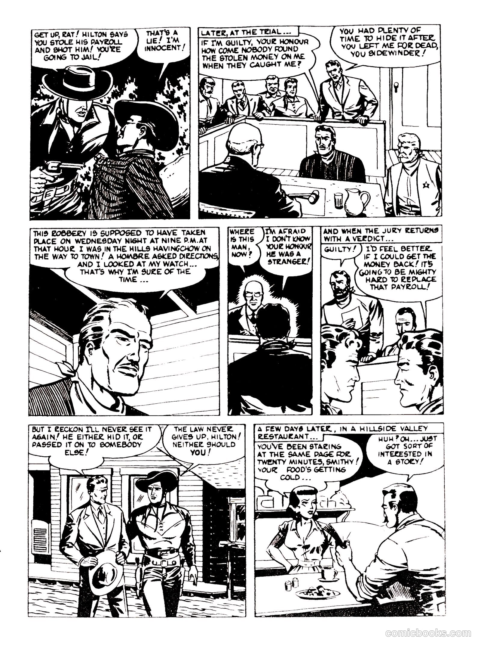 Lash Larue Western #92 (1954) — page 9 of 29
