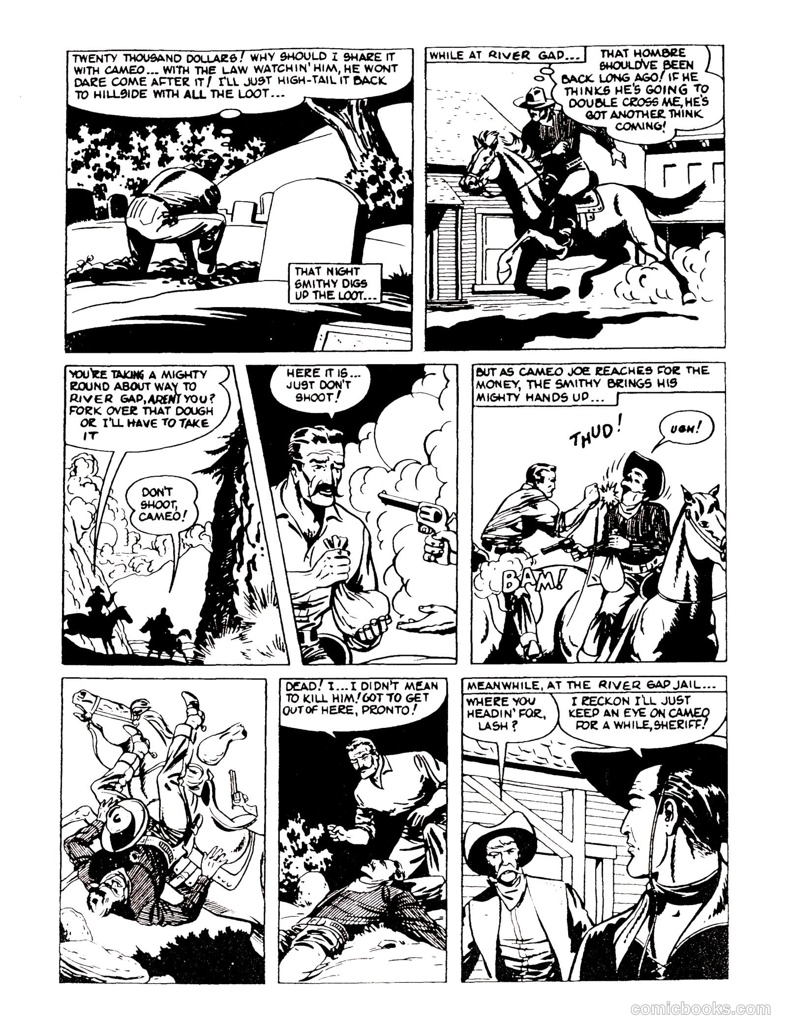 Lash Larue Western #92 (1954) — page 11 of 29