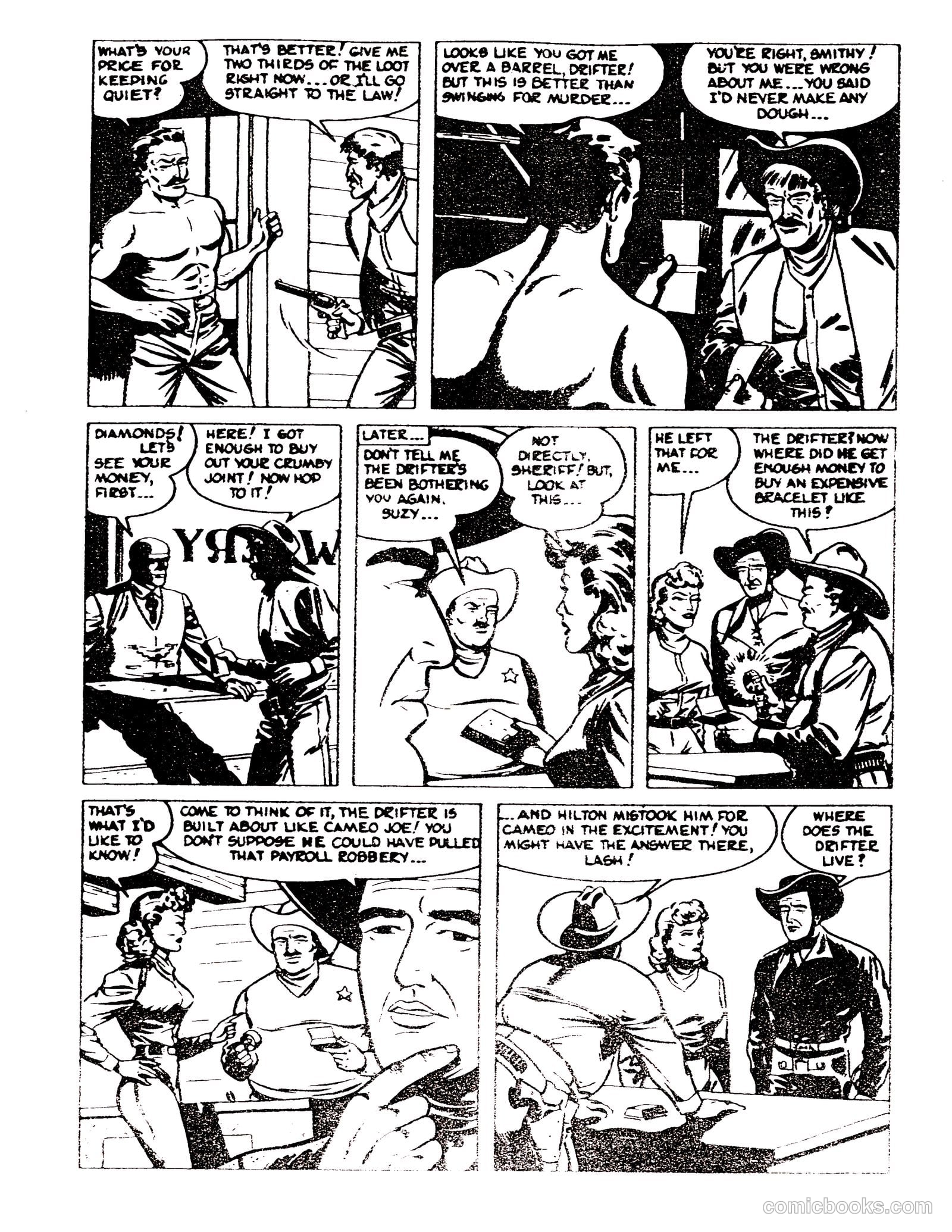 Lash Larue Western #92 (1954) — page 14 of 29
