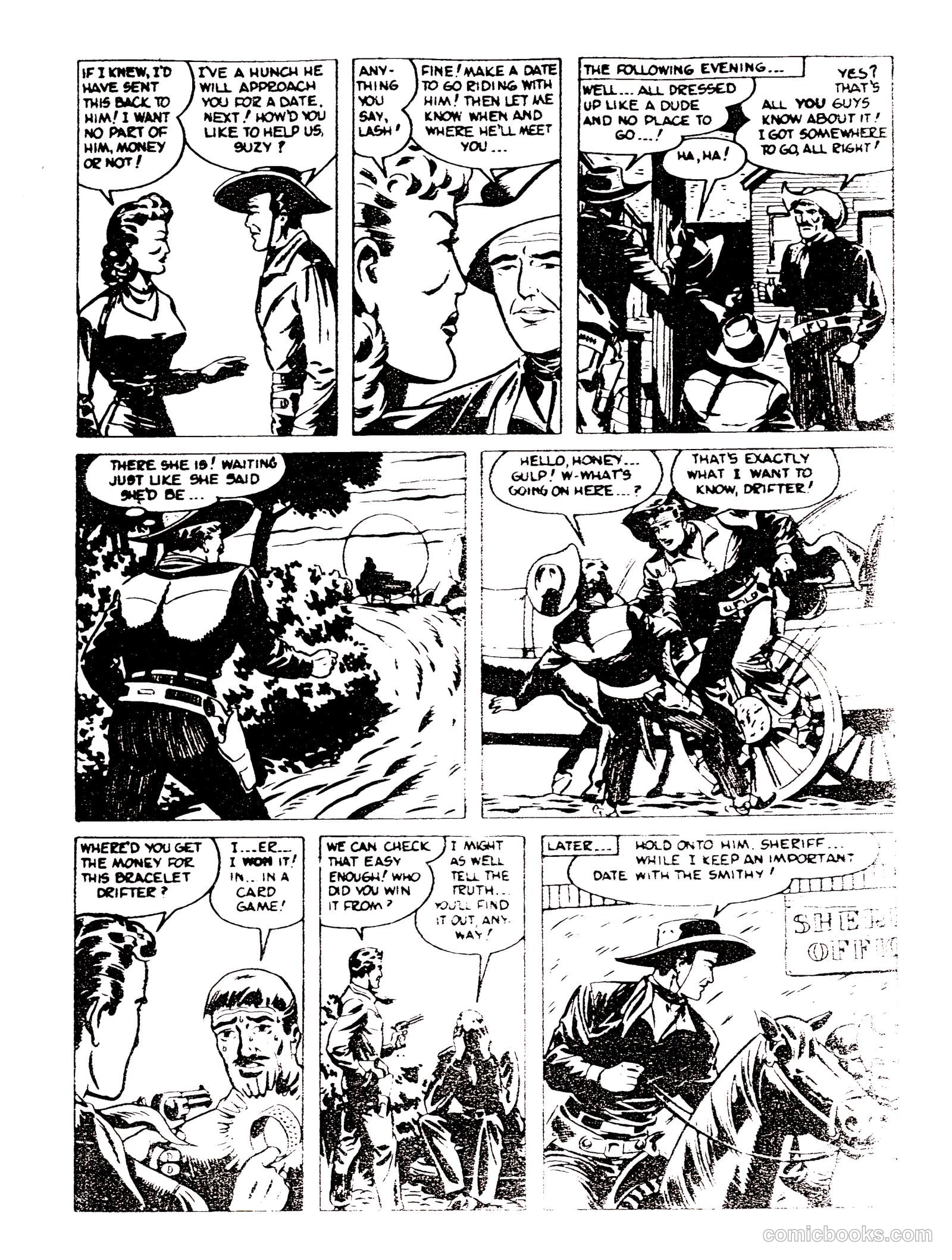 Lash Larue Western #92 (1954) — page 15 of 29