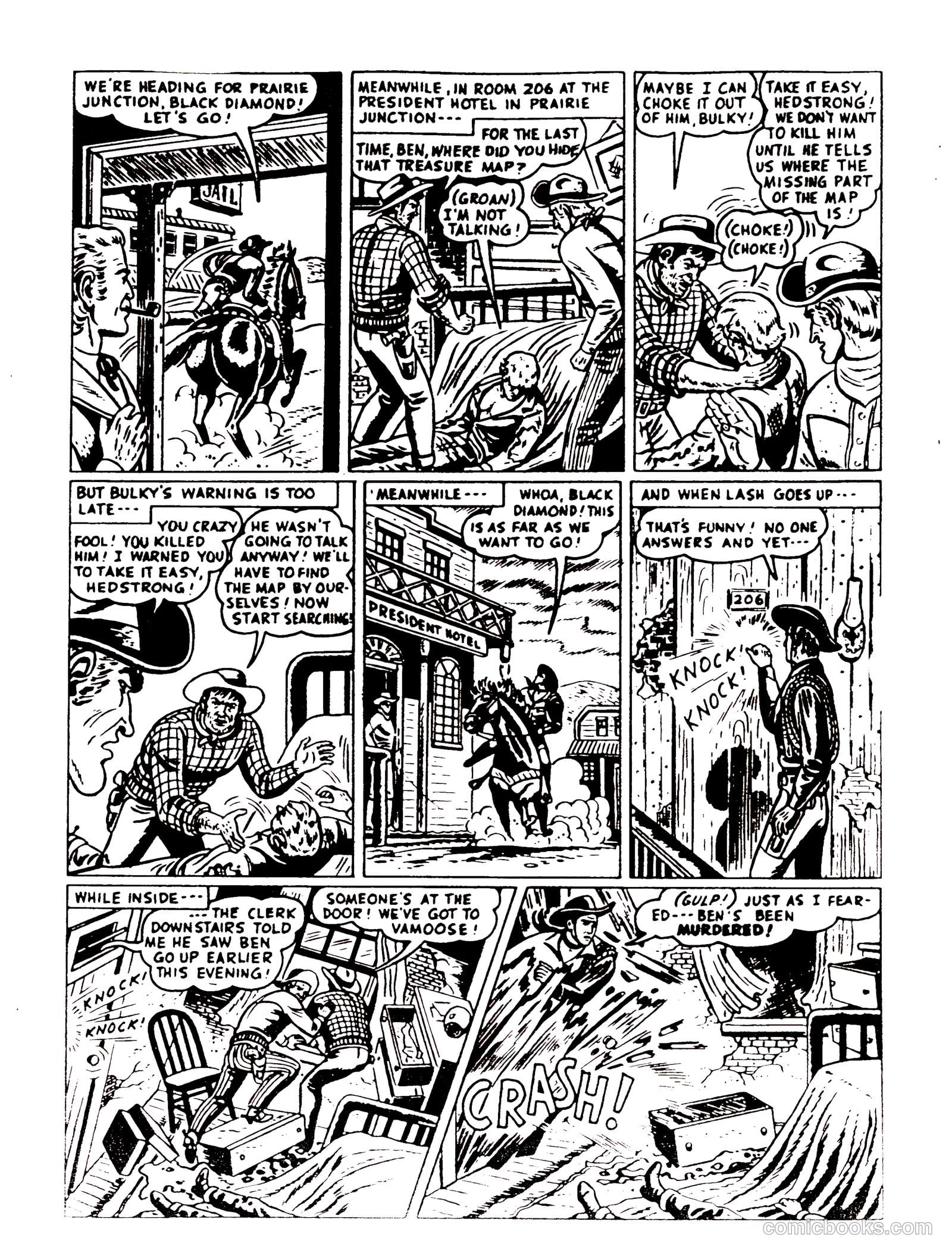 Lash Larue Western #92 (1954) — page 21 of 29