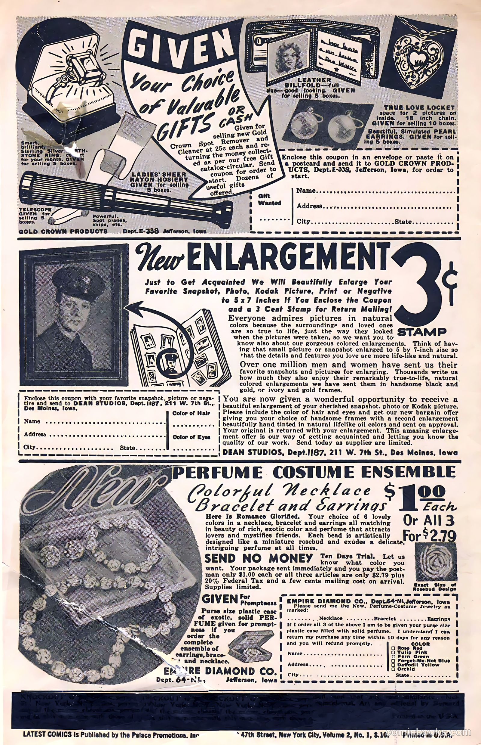 Latest Comics #2 (1945) — page 2 of 36