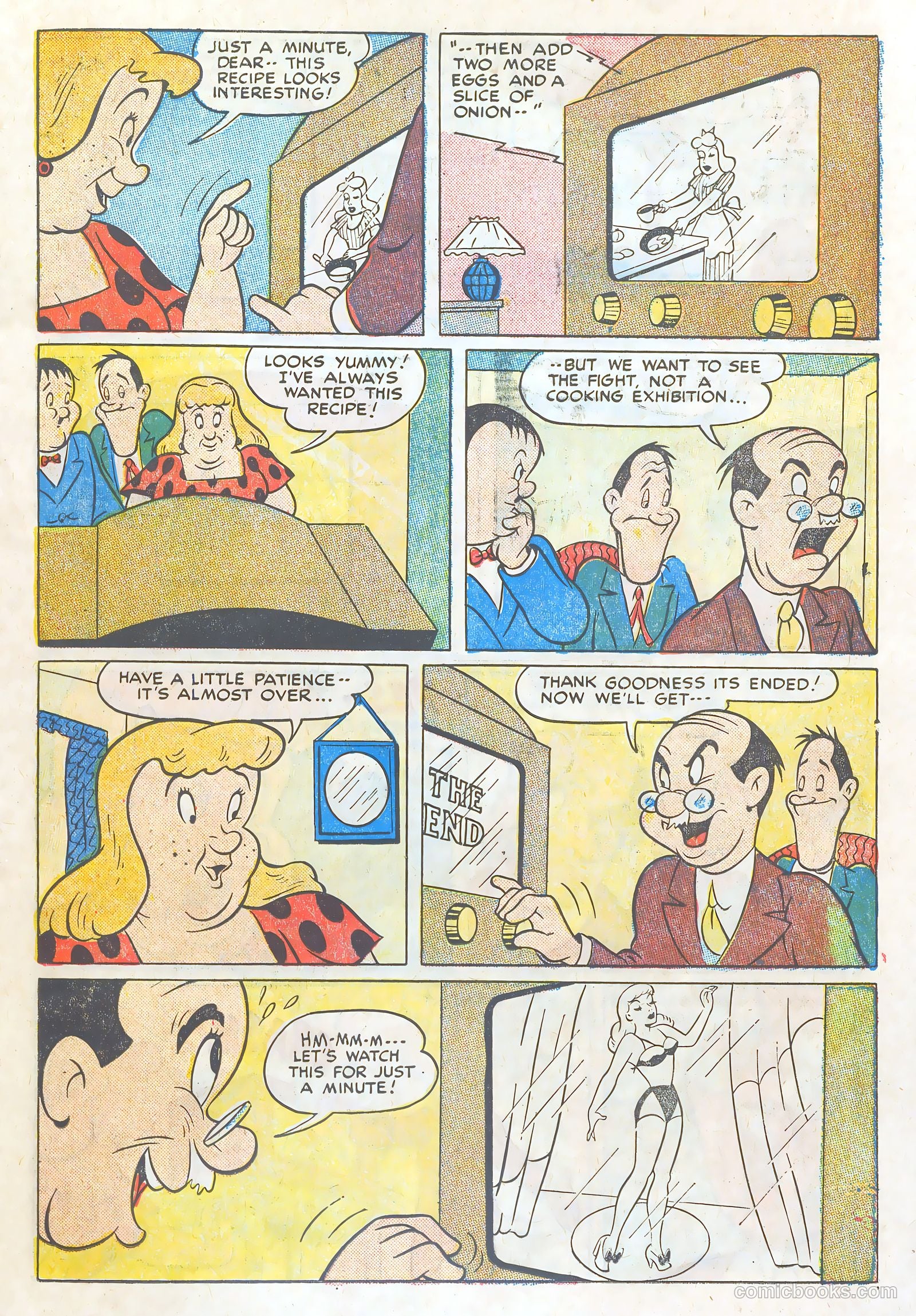 Laurel and Hardy Comics #1 (1949) — page 15 of 36