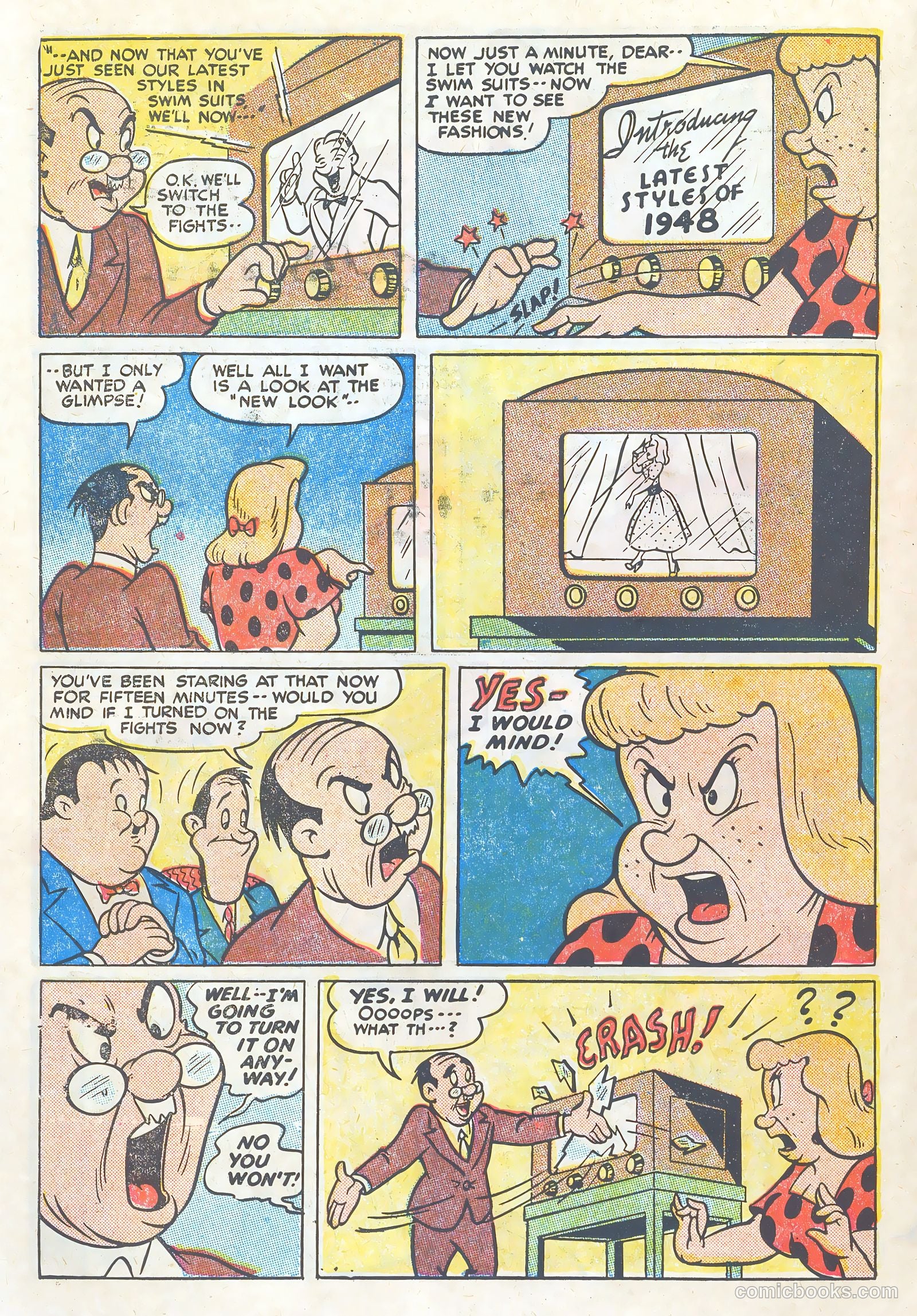 Laurel and Hardy Comics #1 (1949) — page 16 of 36