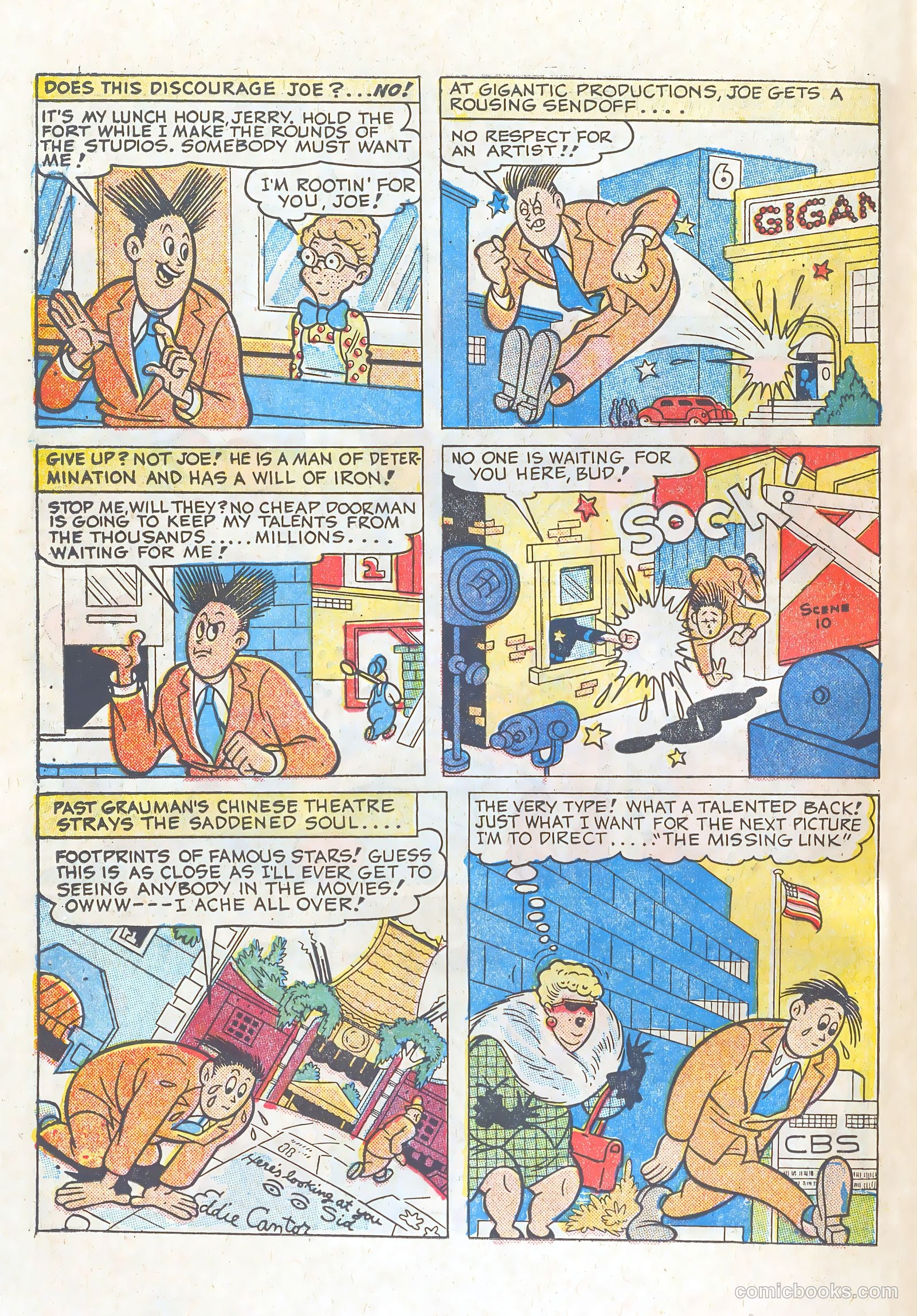 Laurel and Hardy Comics #1 (1949) — page 22 of 36