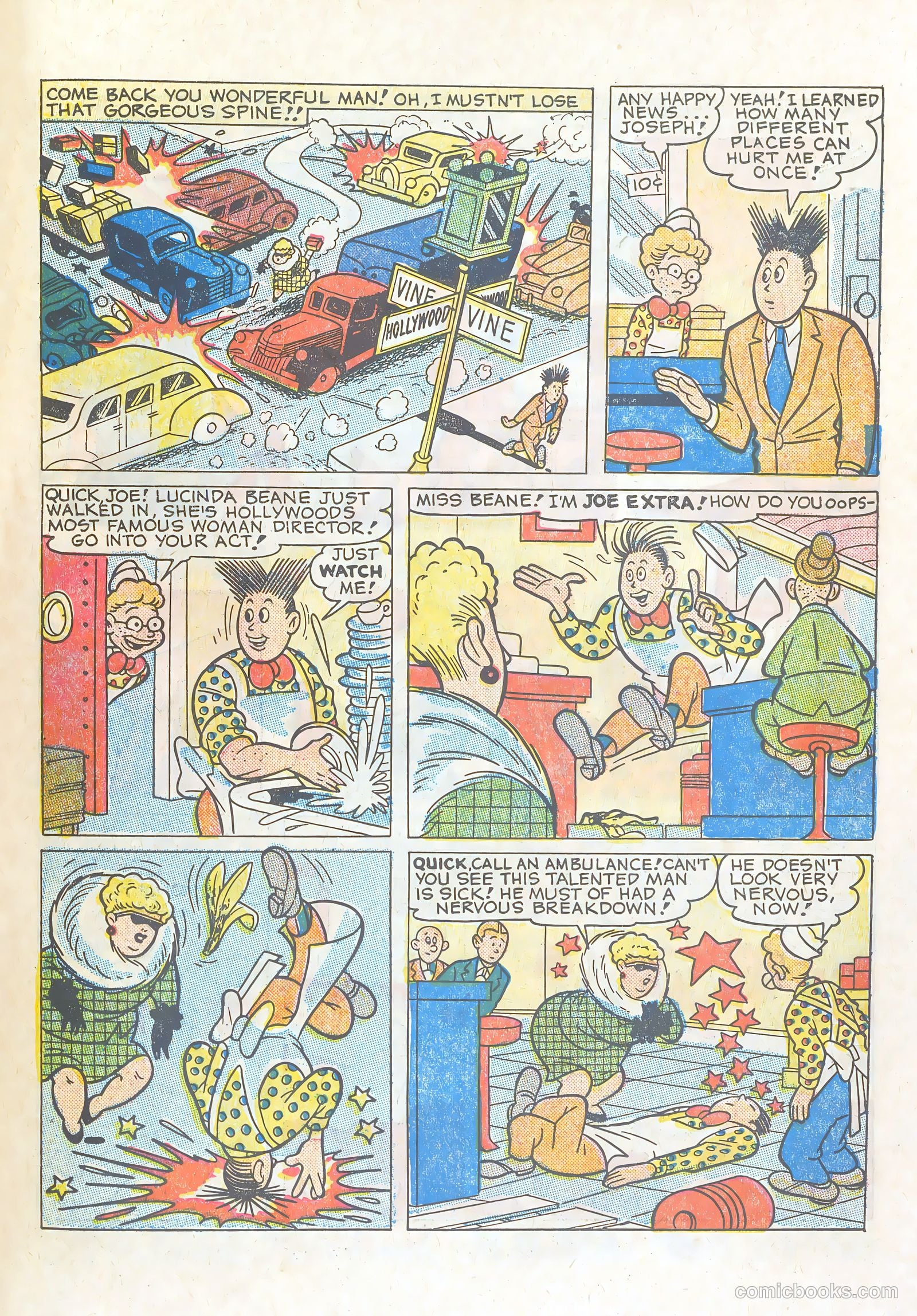 Laurel and Hardy Comics #1 (1949) — page 23 of 36