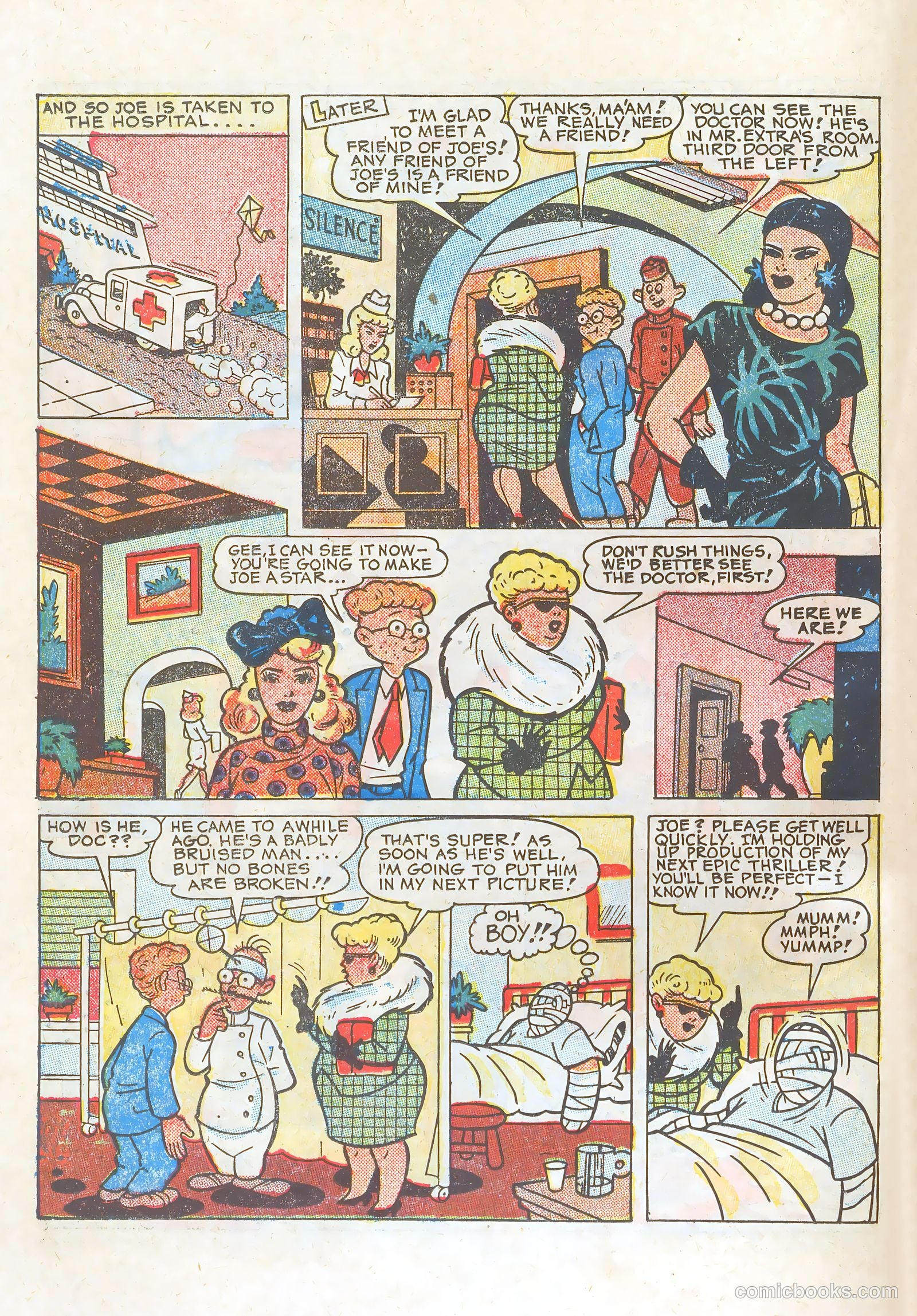 Laurel and Hardy Comics #1 (1949) — page 24 of 36