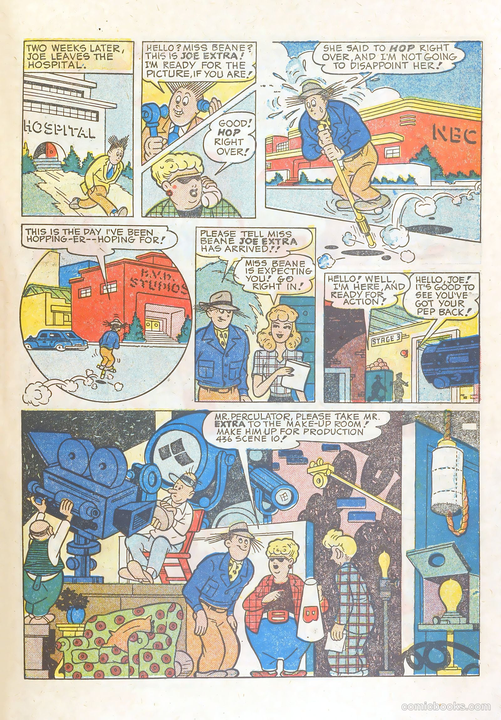 Laurel and Hardy Comics #1 (1949) — page 25 of 36
