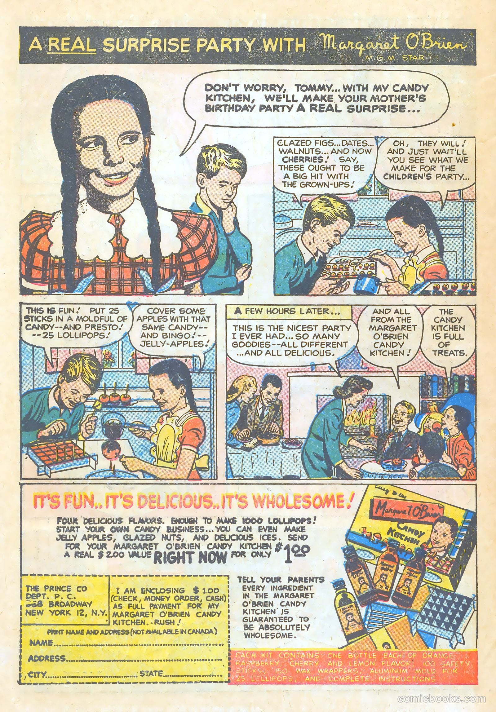 Laurel and Hardy Comics #1 (1949) — page 34 of 36