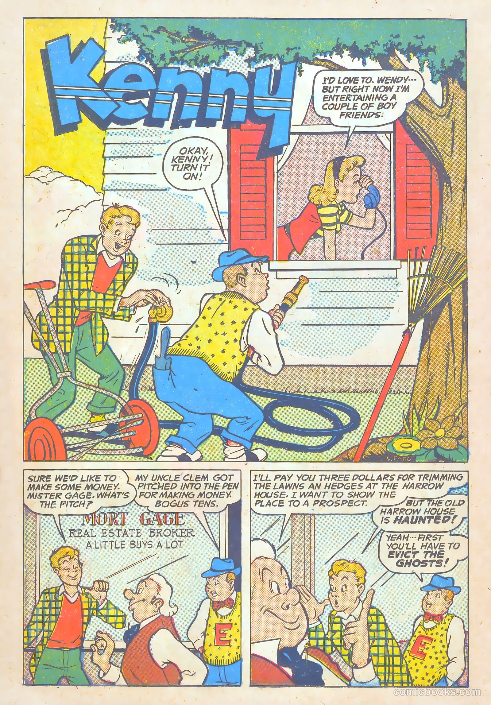 Laurel and Hardy Comics #3 (1949) — page 18 of 36