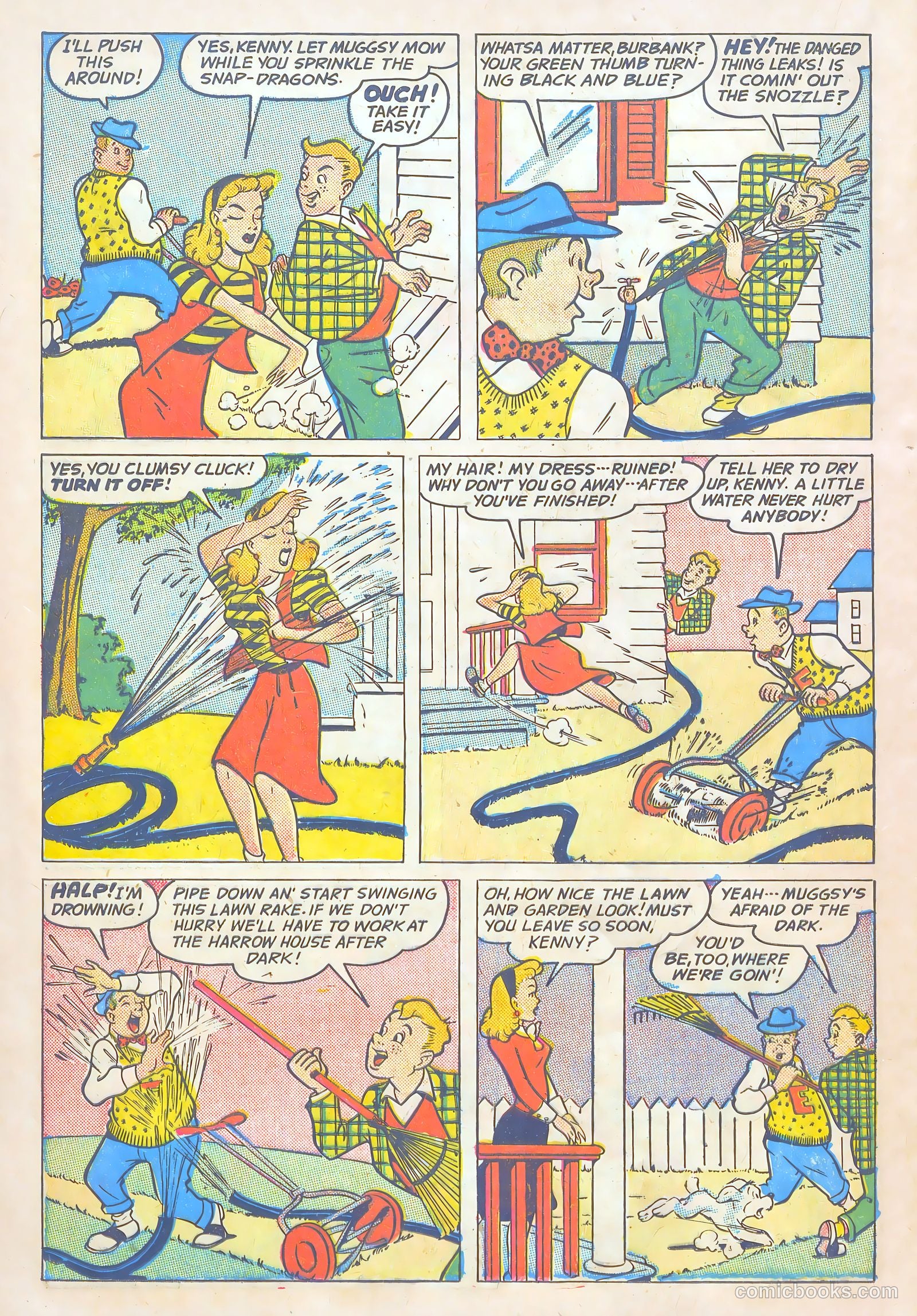 Laurel and Hardy Comics #3 (1949) — page 20 of 36