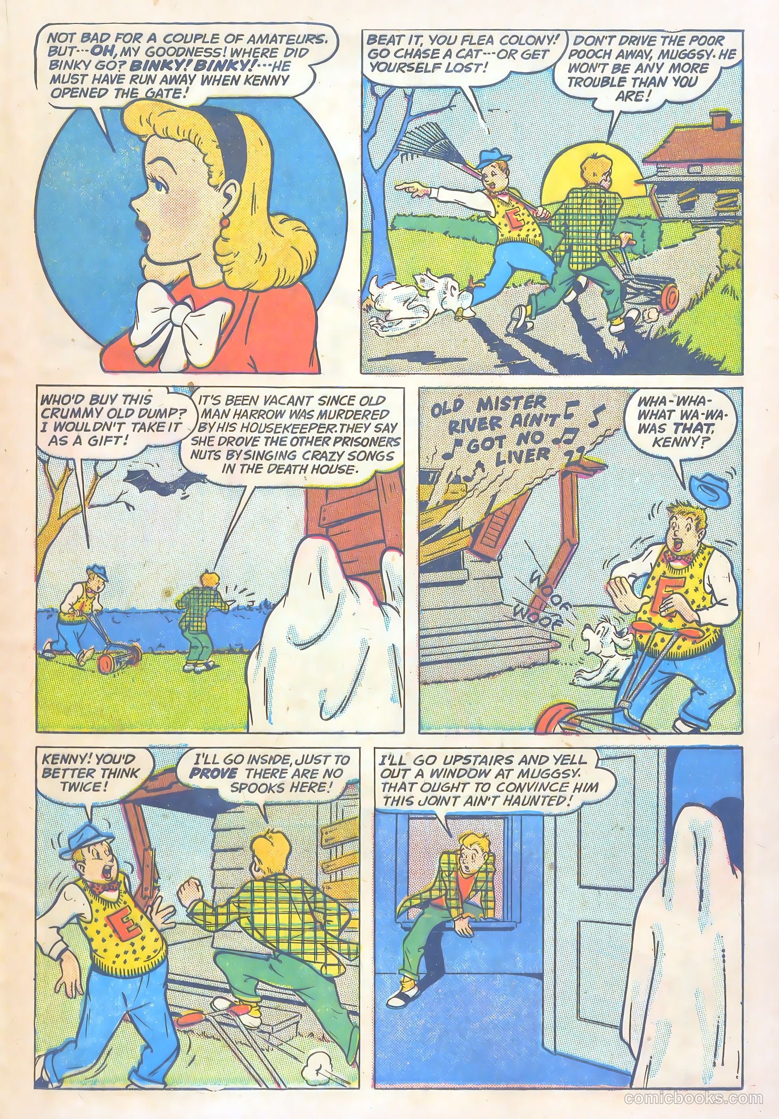 Laurel and Hardy Comics #3 (1949) — page 21 of 36