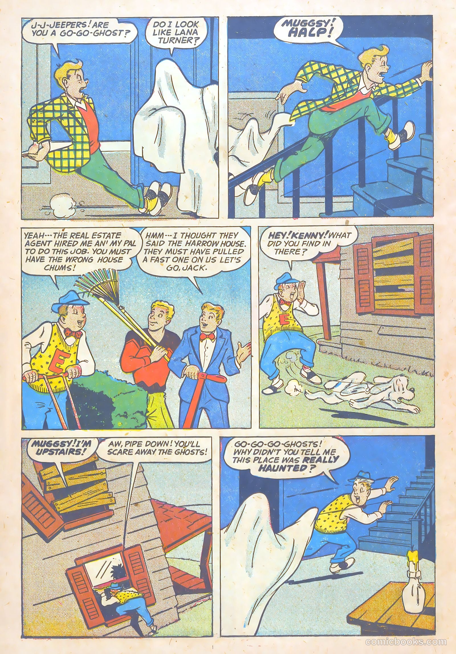 Laurel and Hardy Comics #3 (1949) — page 22 of 36