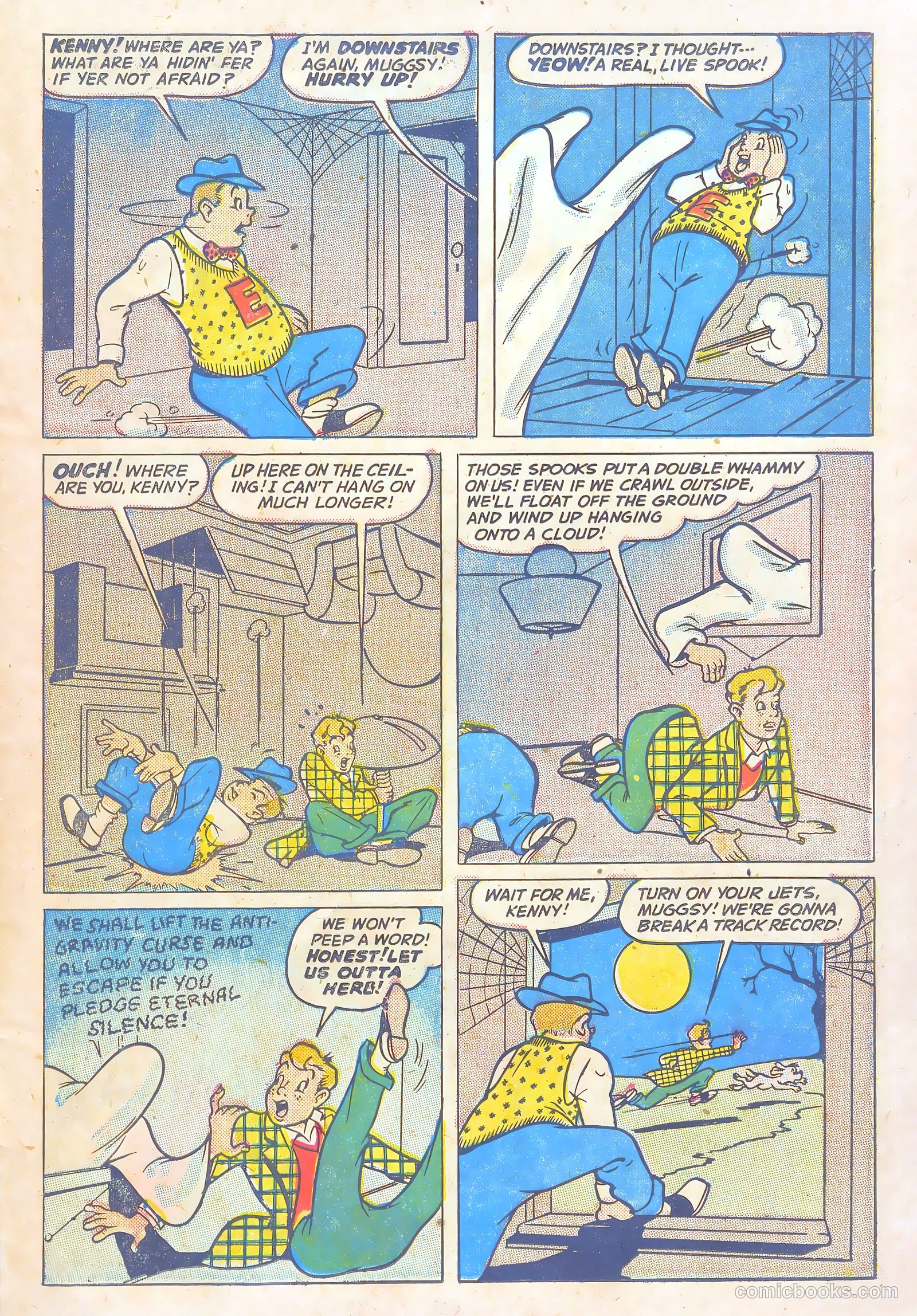 Laurel and Hardy Comics #3 (1949) — page 23 of 36