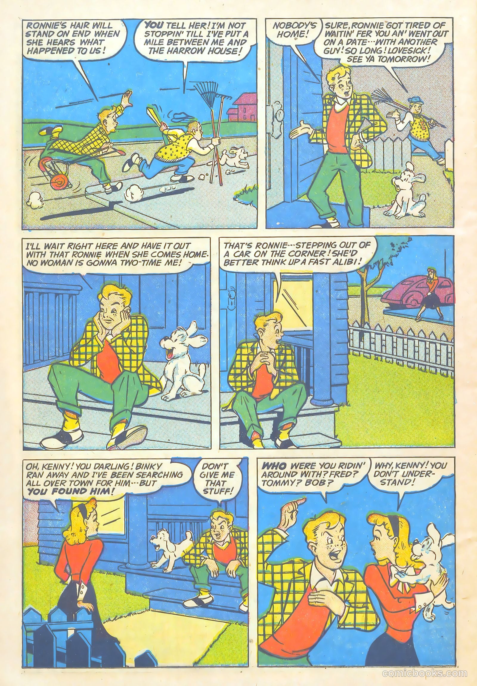 Laurel and Hardy Comics #3 (1949) — page 24 of 36