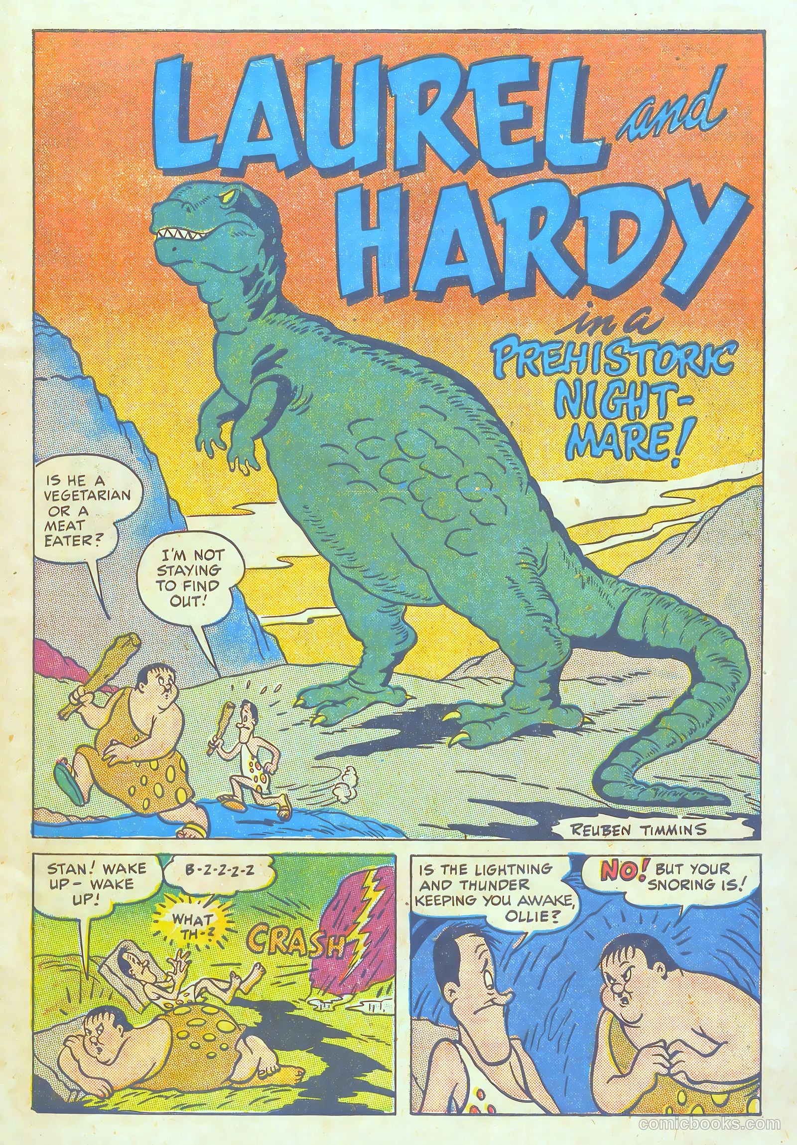 Laurel and Hardy Comics #3 (1949) — page 27 of 36