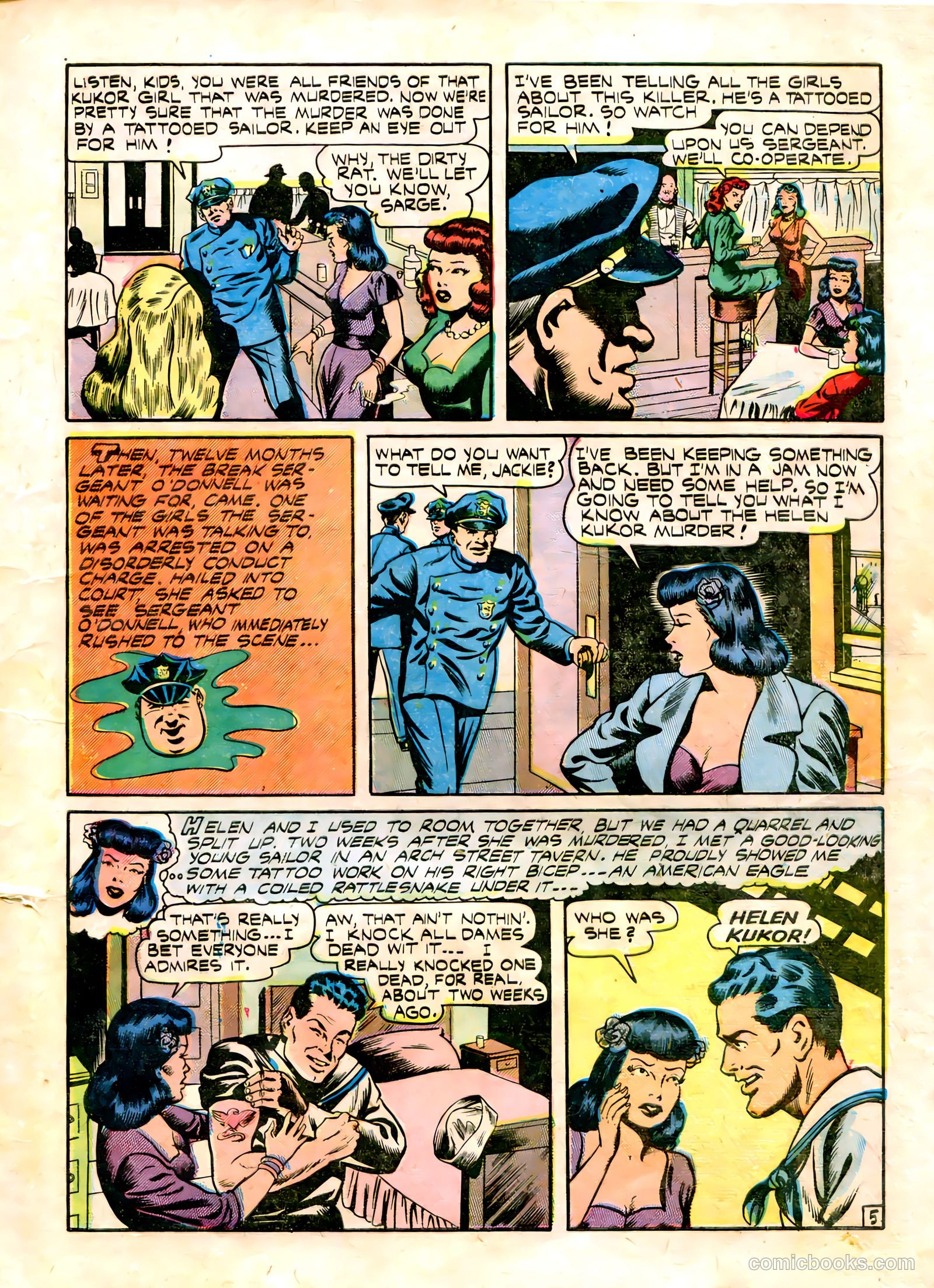 Law Against Crime #3 (1948) — page 7 of 36
