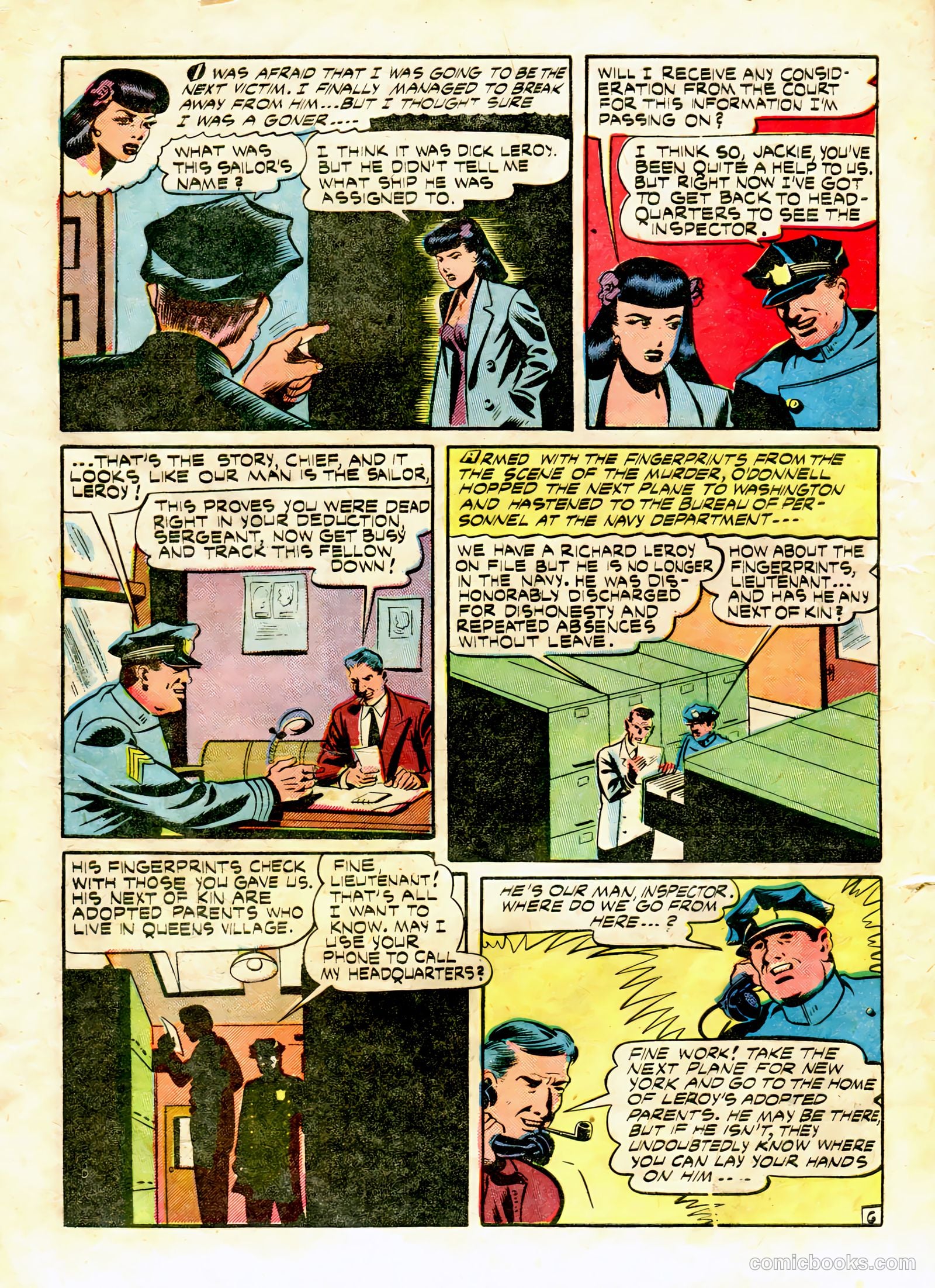 Law Against Crime #3 (1948) — page 8 of 36
