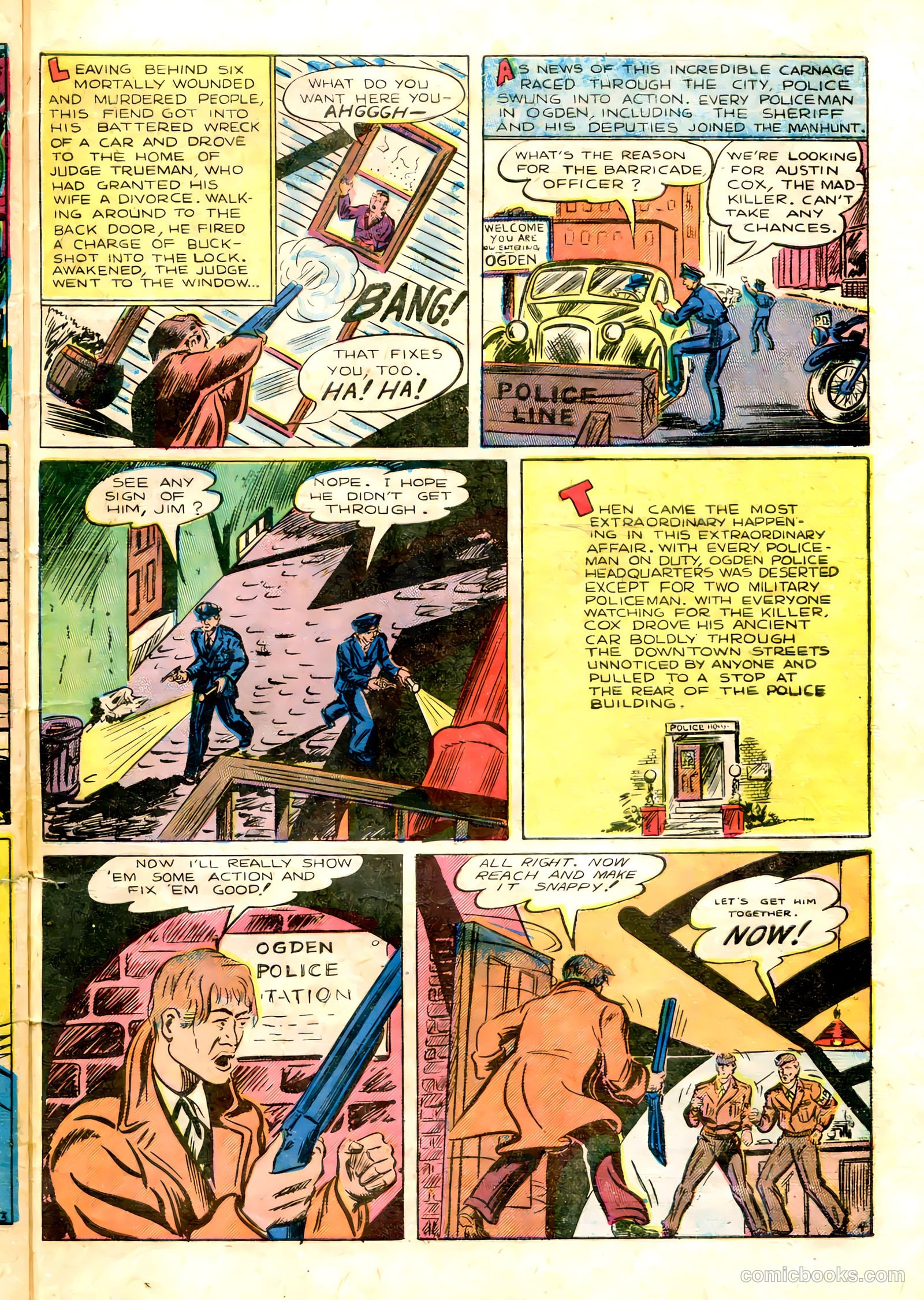 Law Against Crime #3 (1948) — page 31 of 36