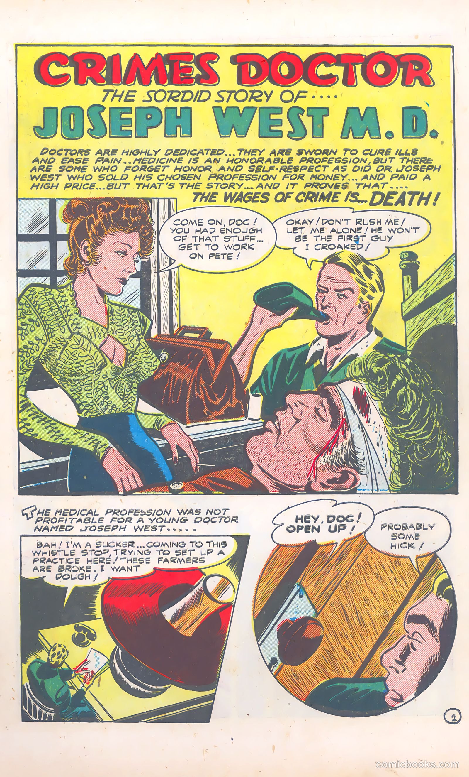 Lawbreakers #1 (1951) — page 3 of 36