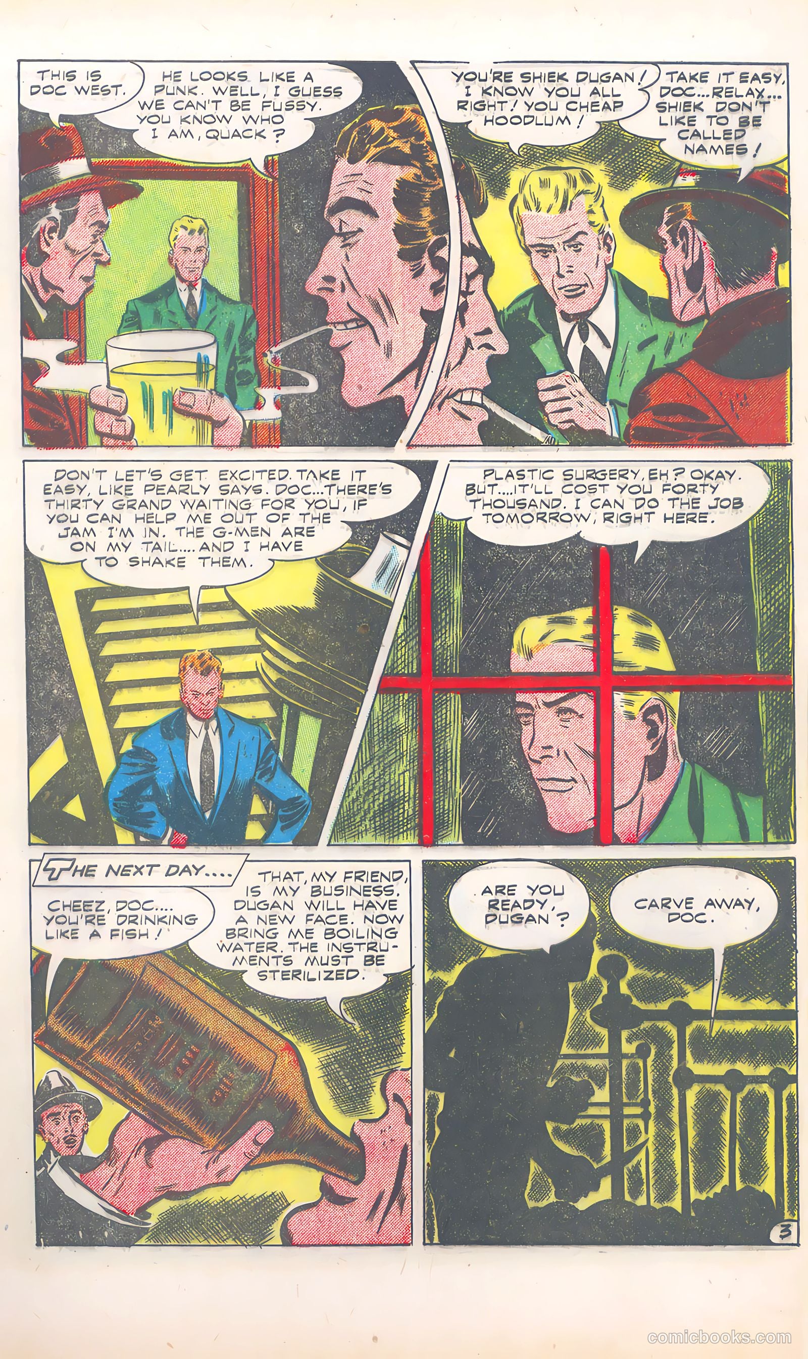 Lawbreakers #1 (1951) — page 5 of 36