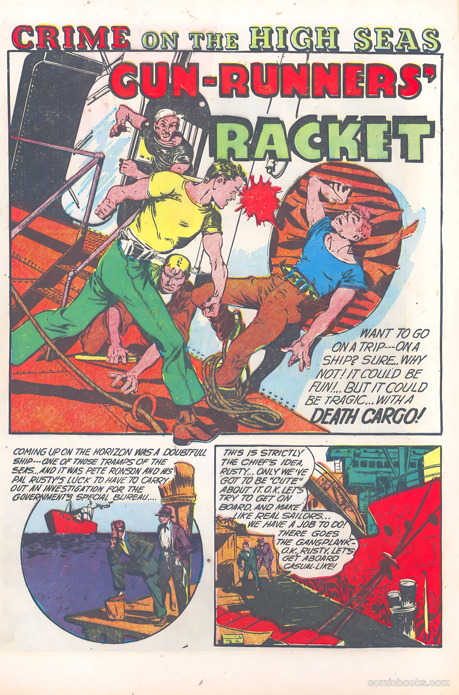 Lawbreakers #1 (1951) — page 8 of 36