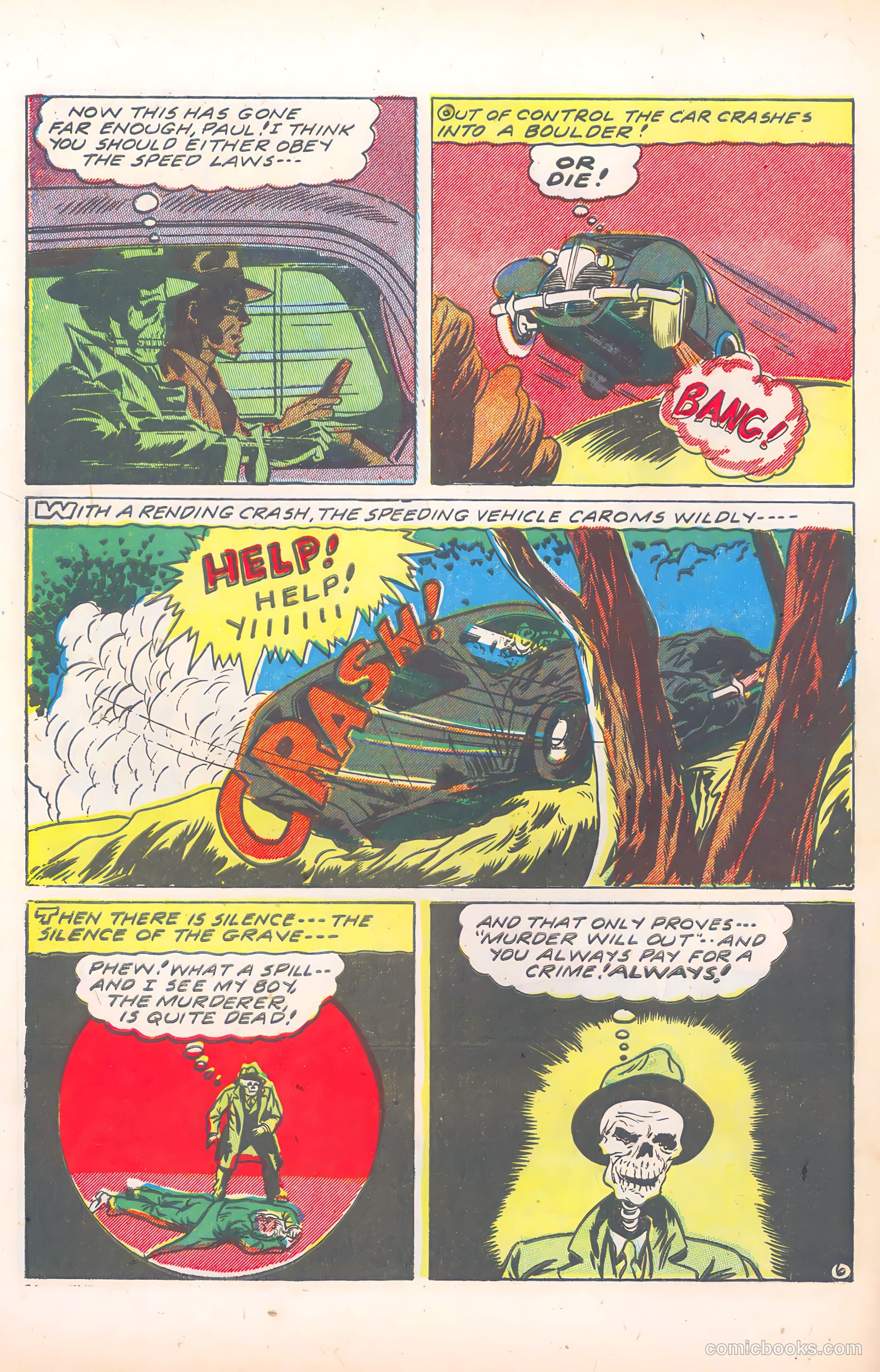 Lawbreakers #1 (1951) — page 34 of 36