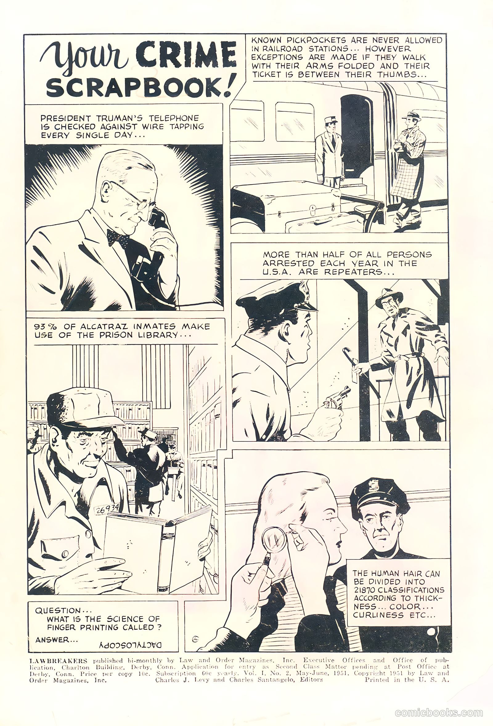 Lawbreakers #2 (1951) — page 2 of 36