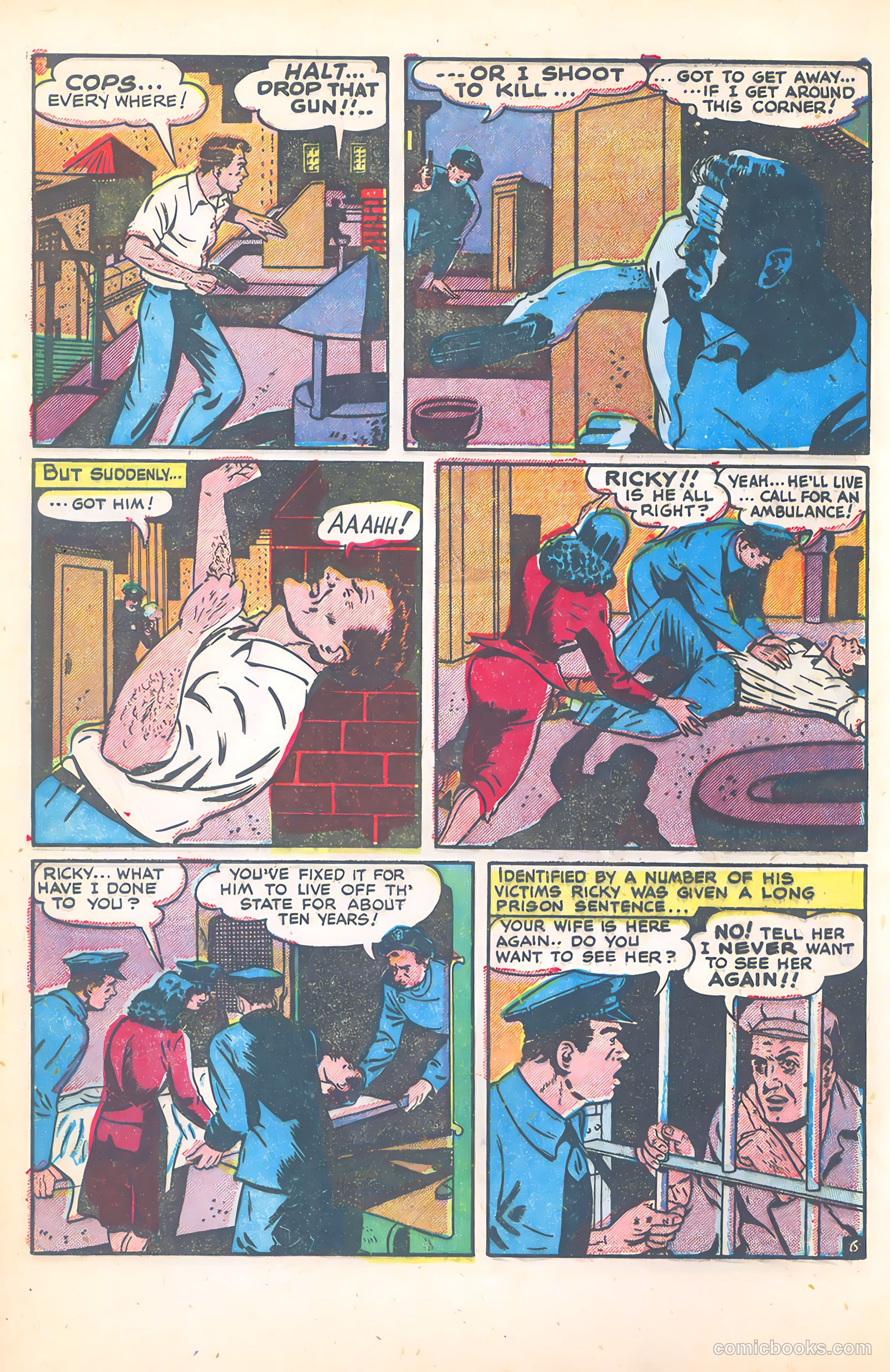 Lawbreakers #2 (1951) — page 8 of 36